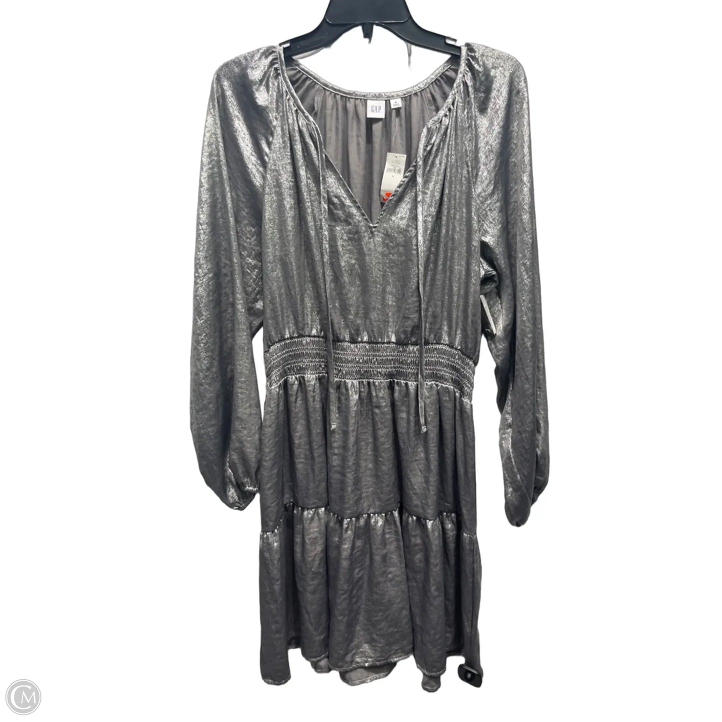 Dress Casual Short By Gap In Silver, Size: M