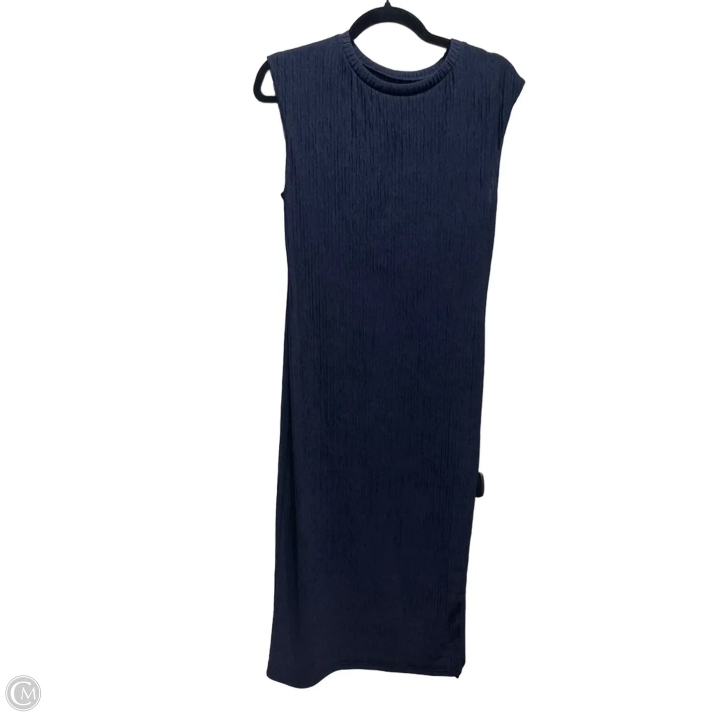 Dress Casual Midi By Shein In Navy, Size: M