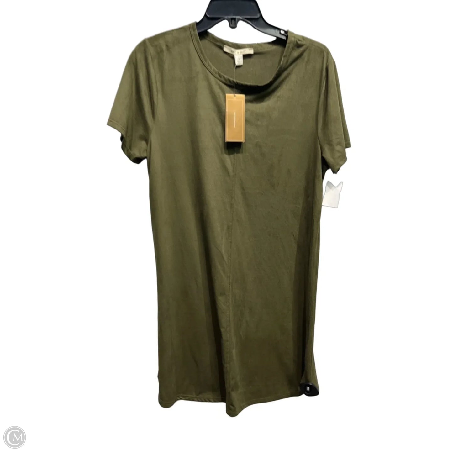 Dress Casual Short By Mi Ami In Green, Size: M