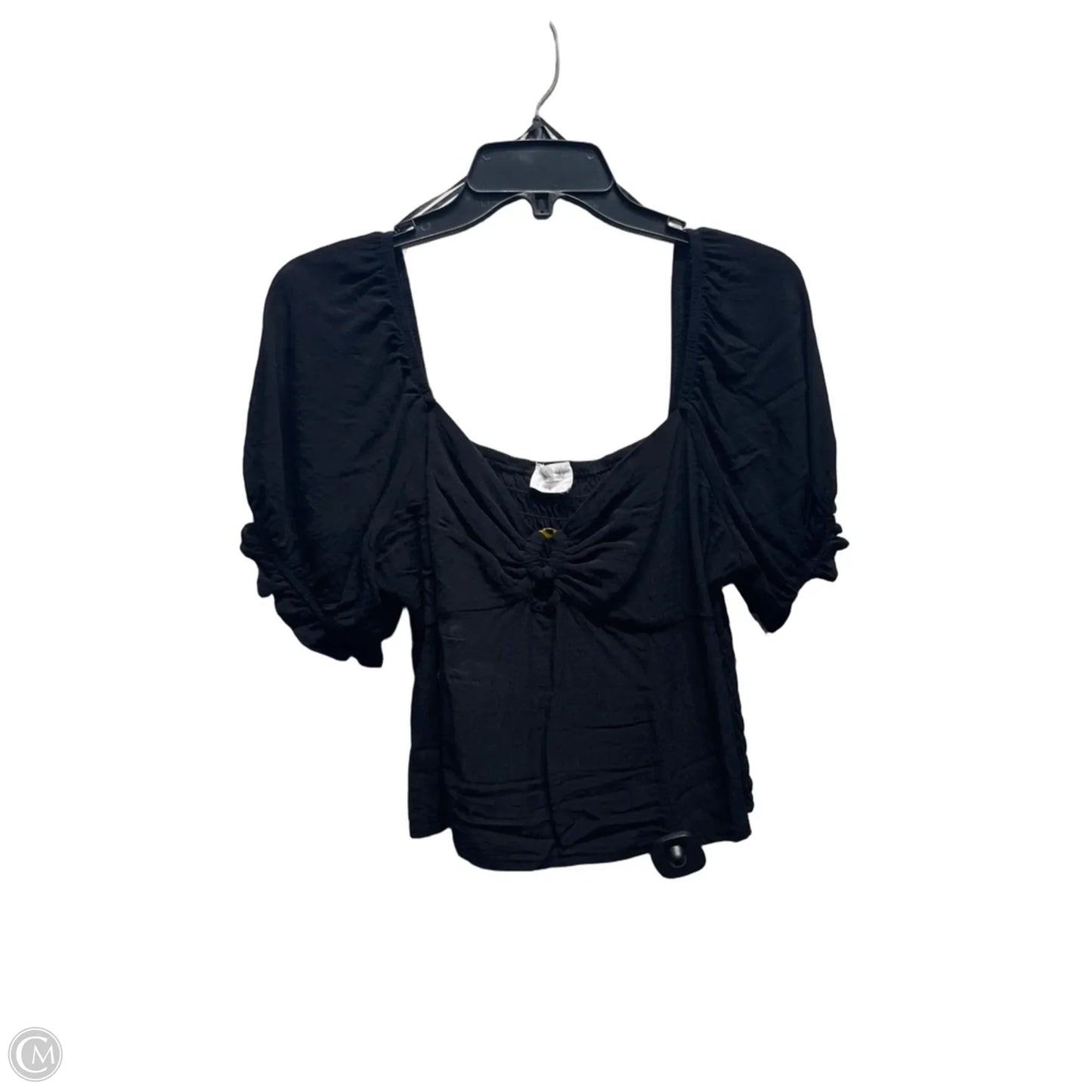 Top Short Sleeve By Sienna Sky In Black, Size: L