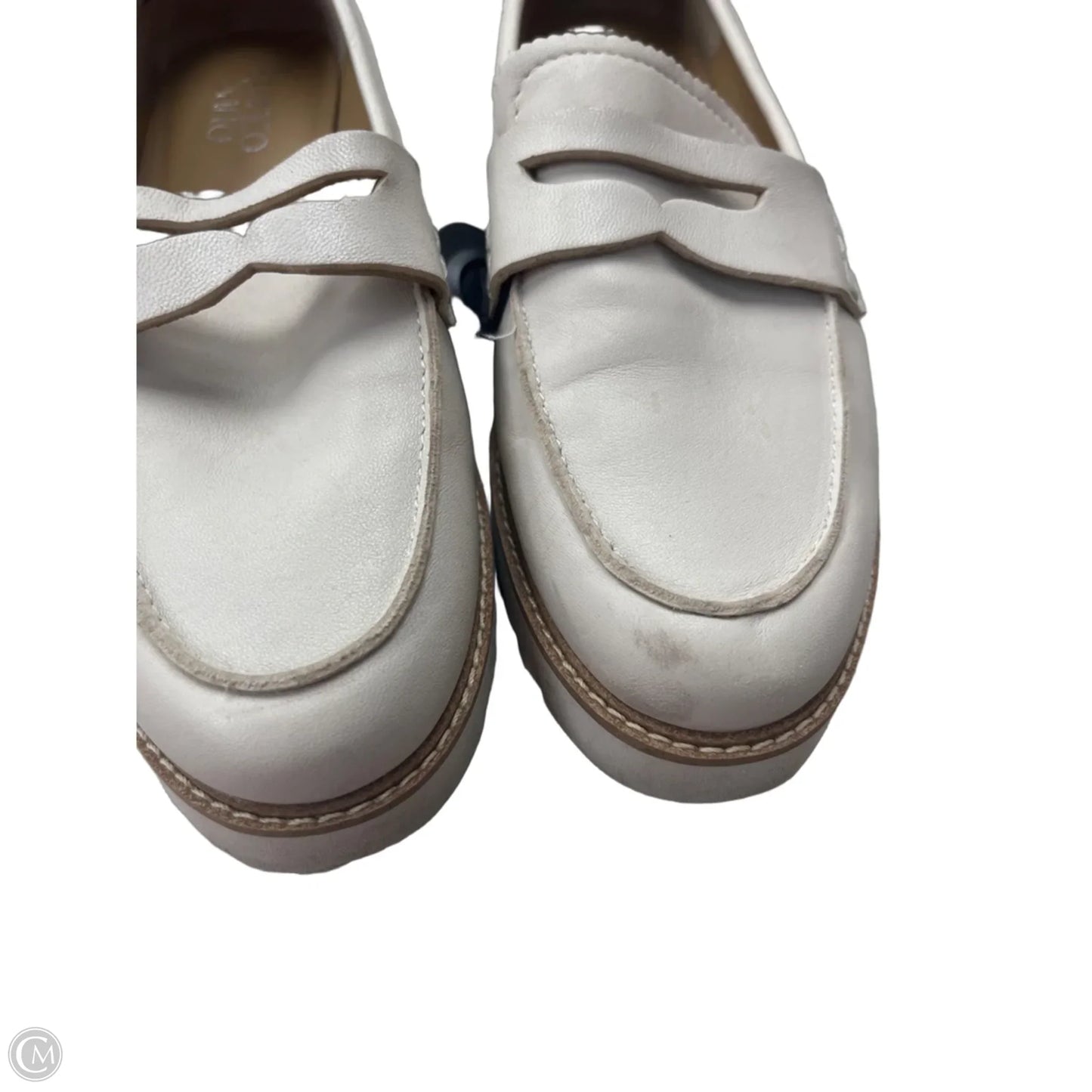Shoes Flats By Franco Sarto In Cream, Size: 8