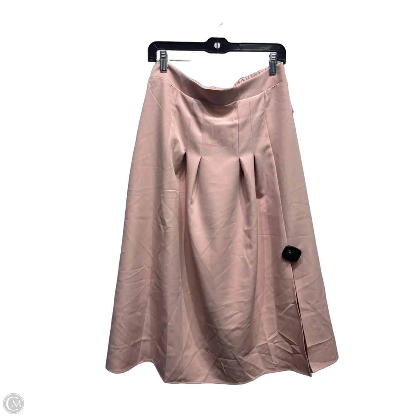 Skirt Midi By messini In Pink, Size: M