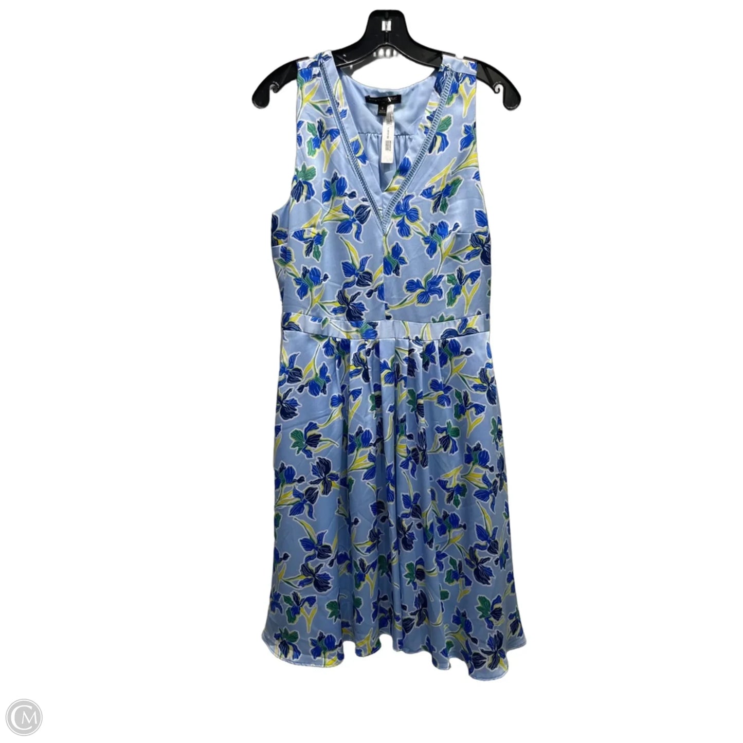 Dress Work By Banana Republic In Blue & Yellow, Size: 8