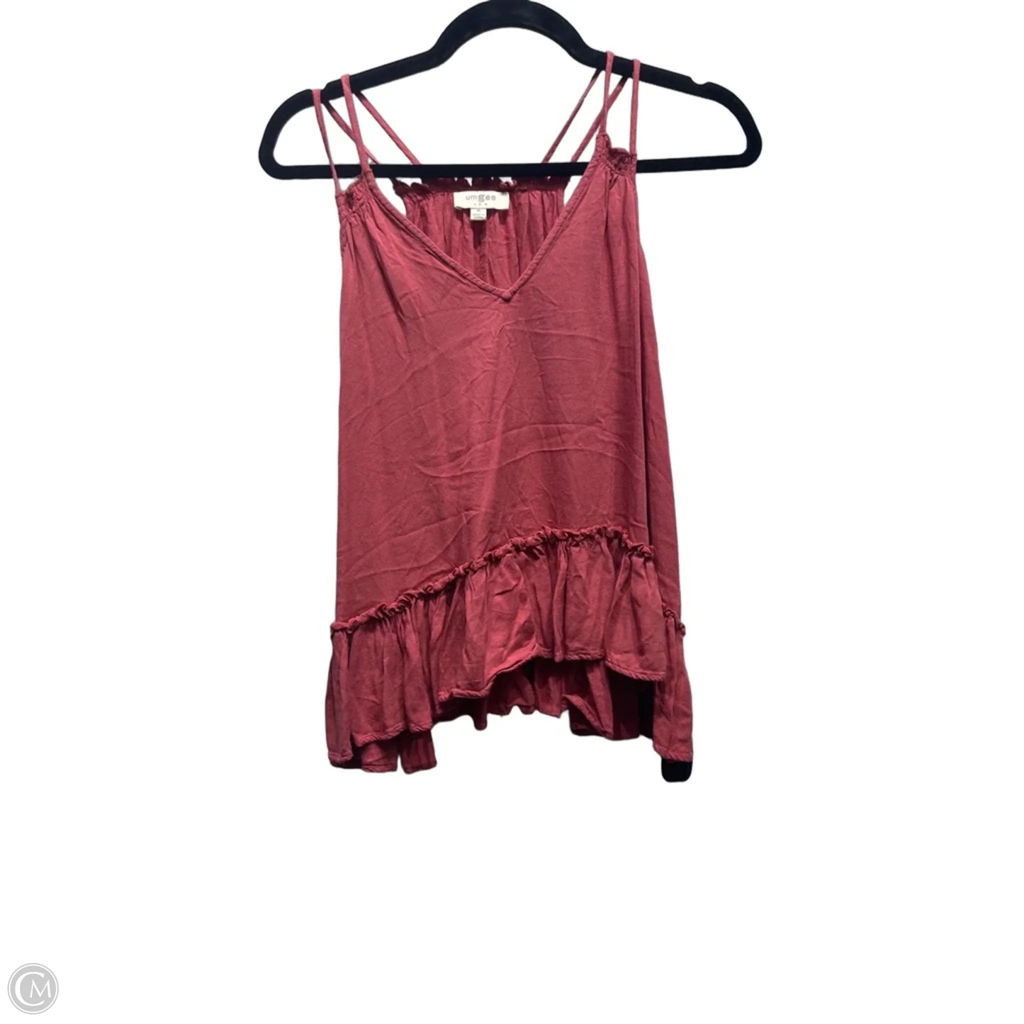 Top Sleeveless By Umgee In Red, Size: M