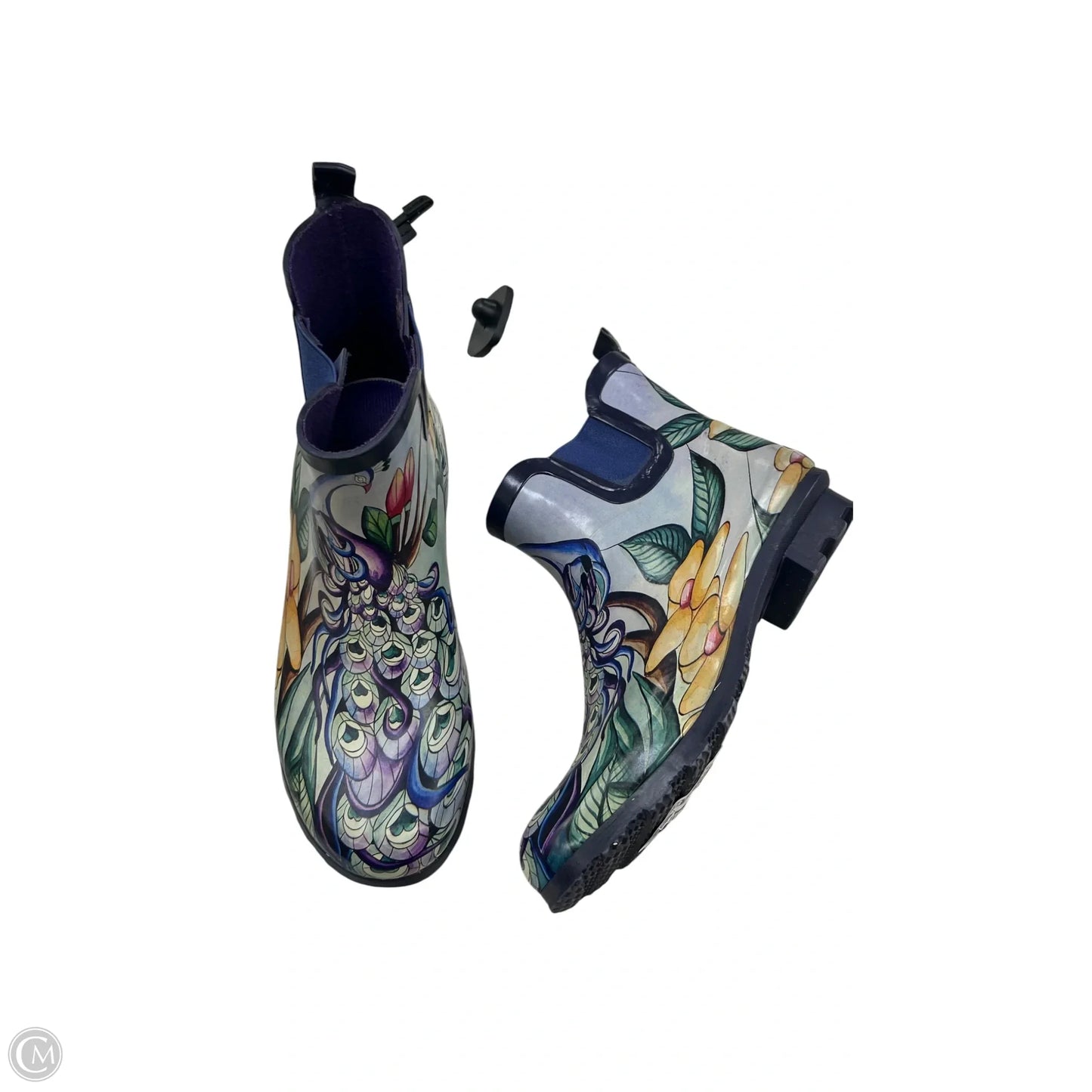 Boots Rain By Anuschka In Purple, Size: 10