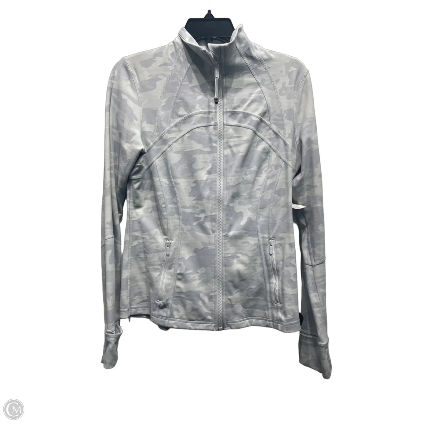 Athletic Jacket By Lululemon In Purple, Size: 10