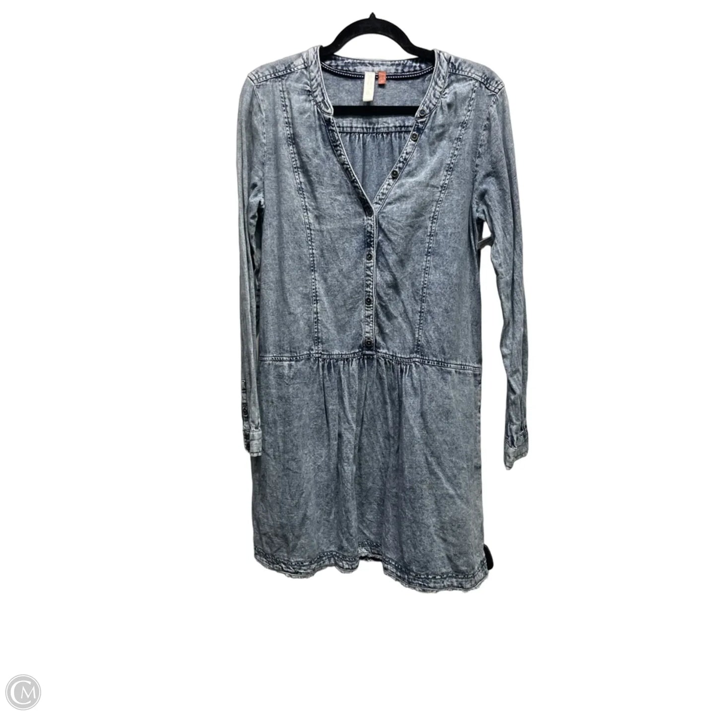 Dress Casual Short By Pleione In Blue Denim, Size: 4