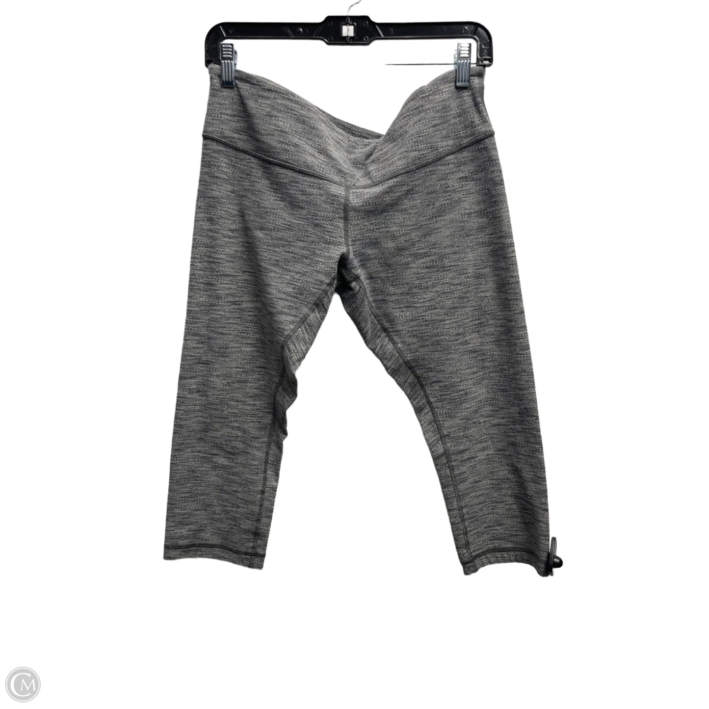 Athletic Capris By Lululemon In Grey, Size: 12