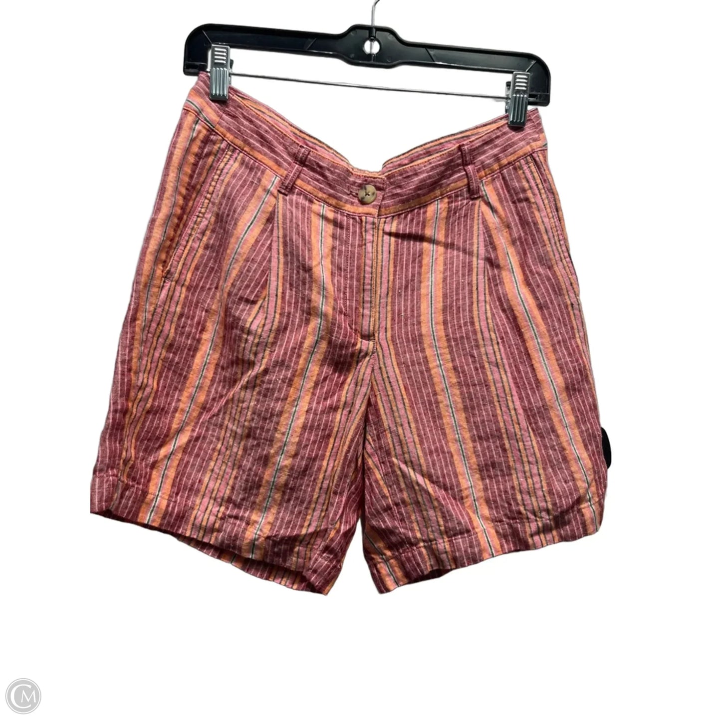 Shorts By J. Jill In Orange & Pink, Size: 4