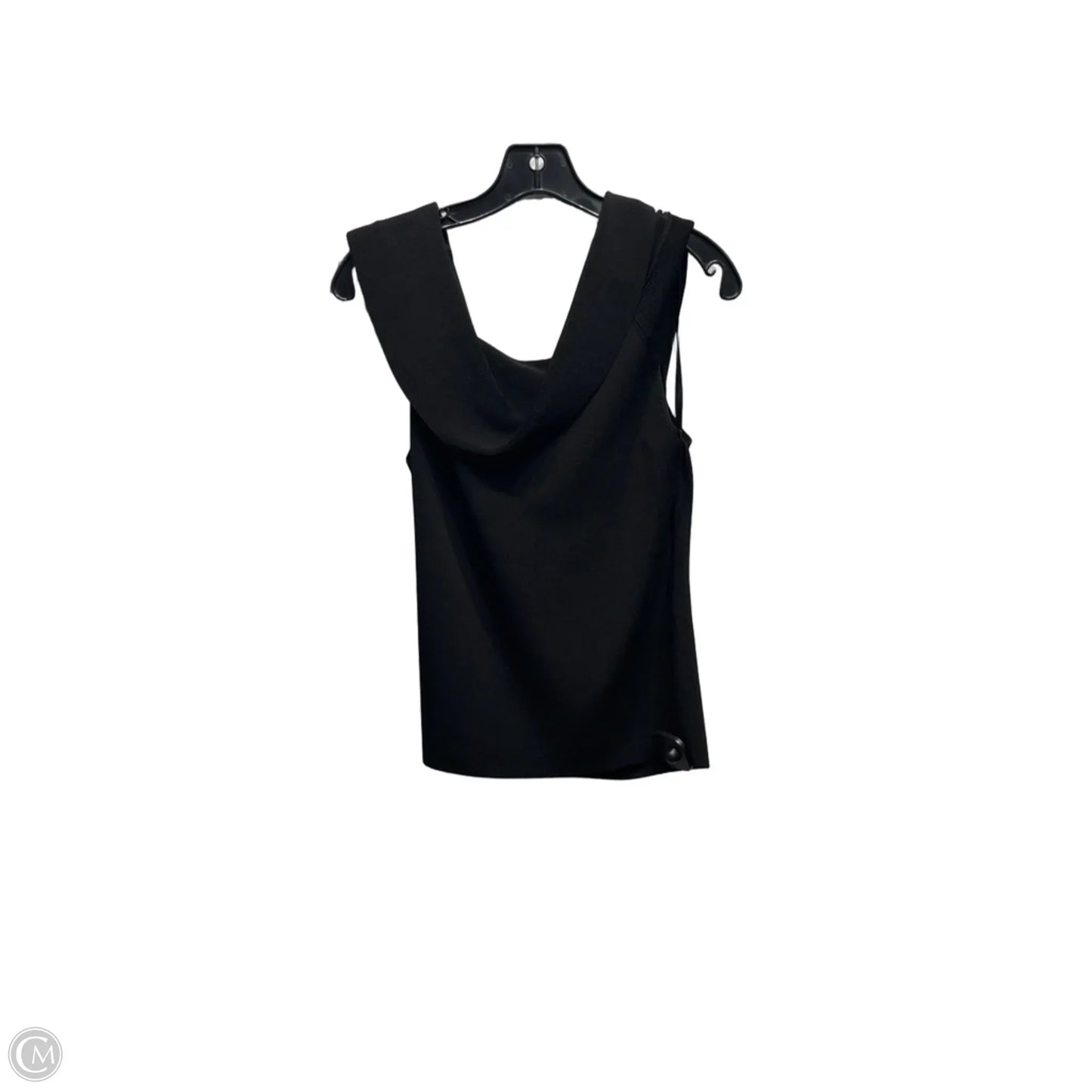 Top Short Sleeve By White House Black Market In Black, Size: M