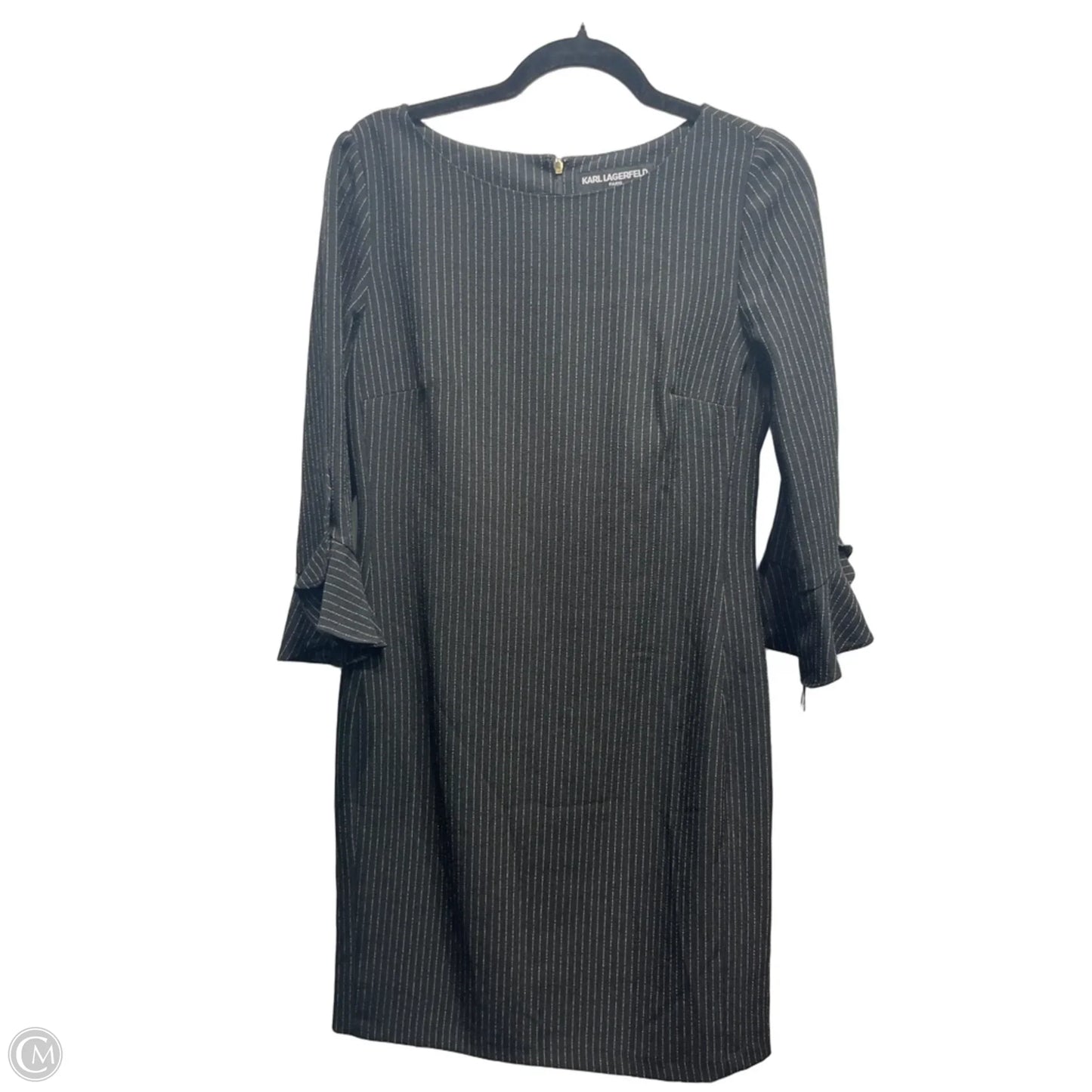 Dress Designer By Karl Lagerfeld In Black & White, Size: 6