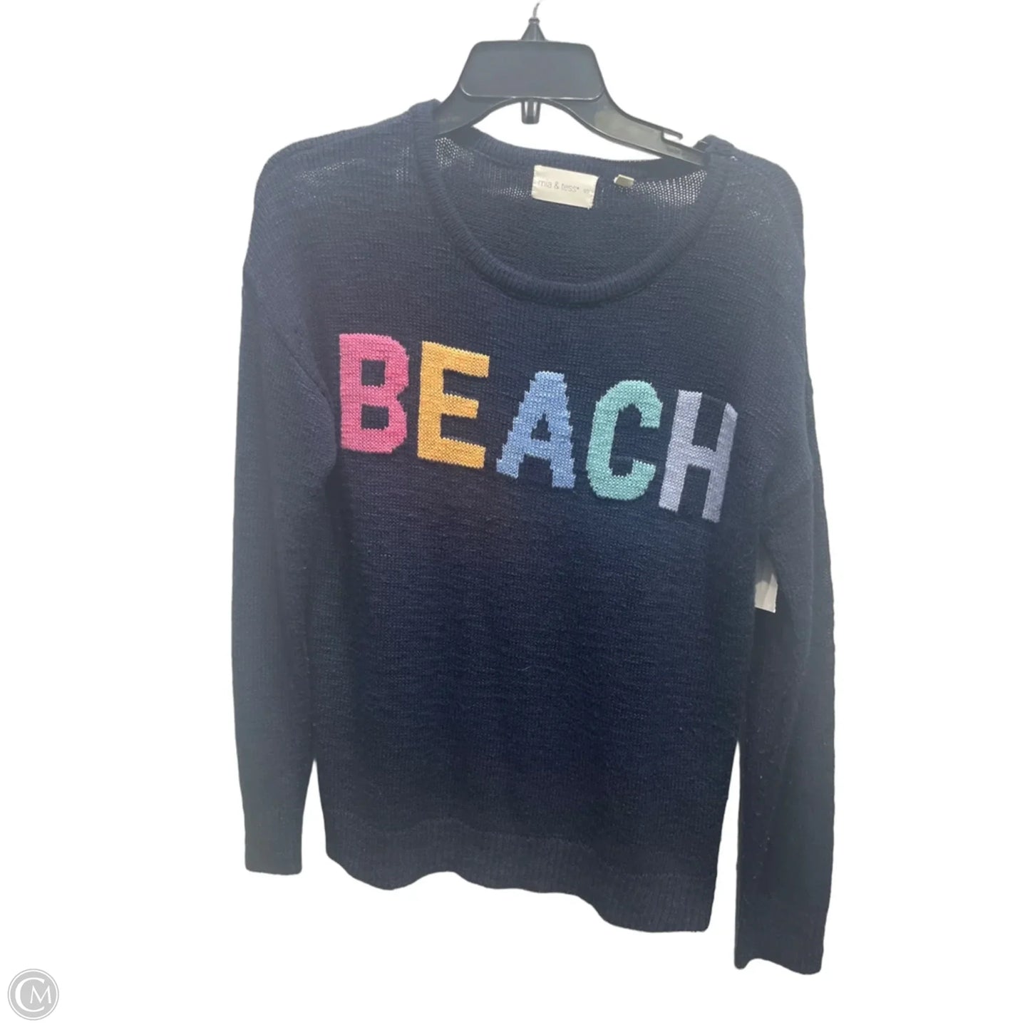 Sweater By mia & tess In Navy, Size: S