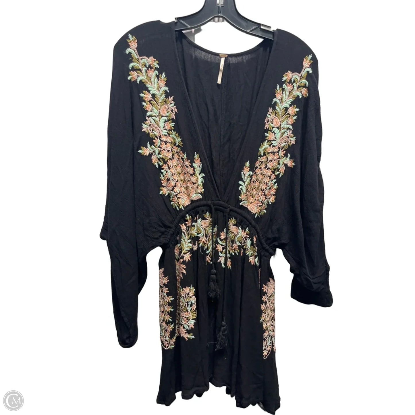Dress Casual Short By Free People In Black & Orange, Size: S