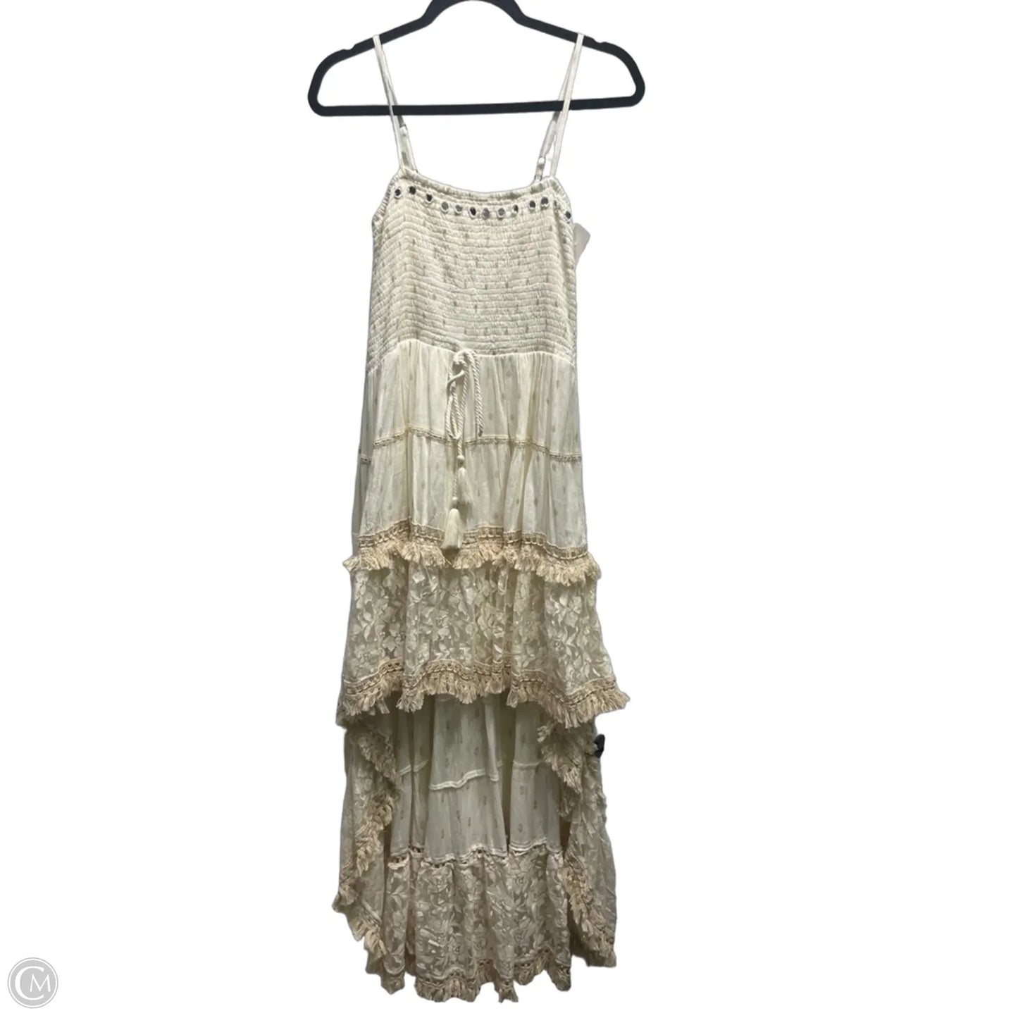 Tunic Sleeveless By BOHO MADRID In Cream, Size: S