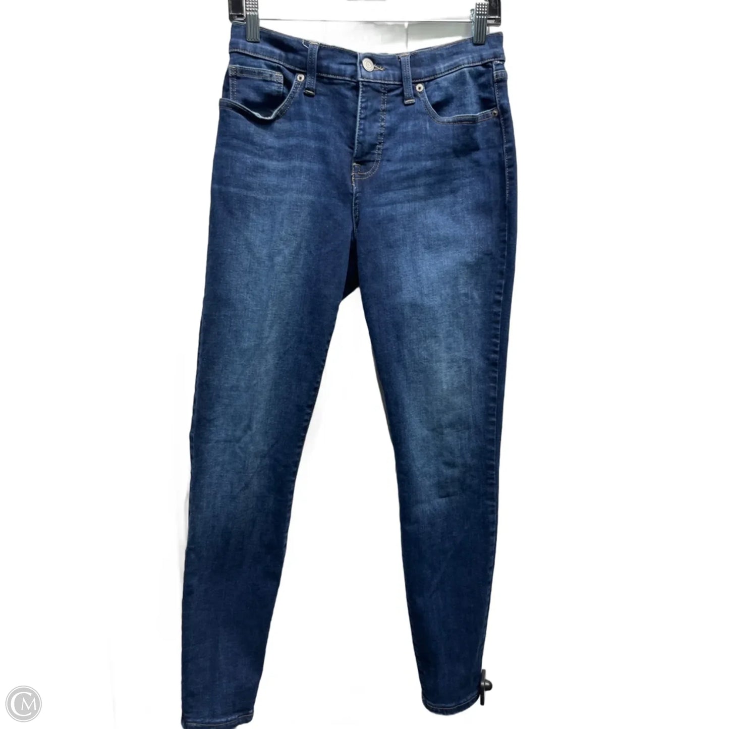Jeans Skinny By Lucky Brand In Blue Denim, Size: 8