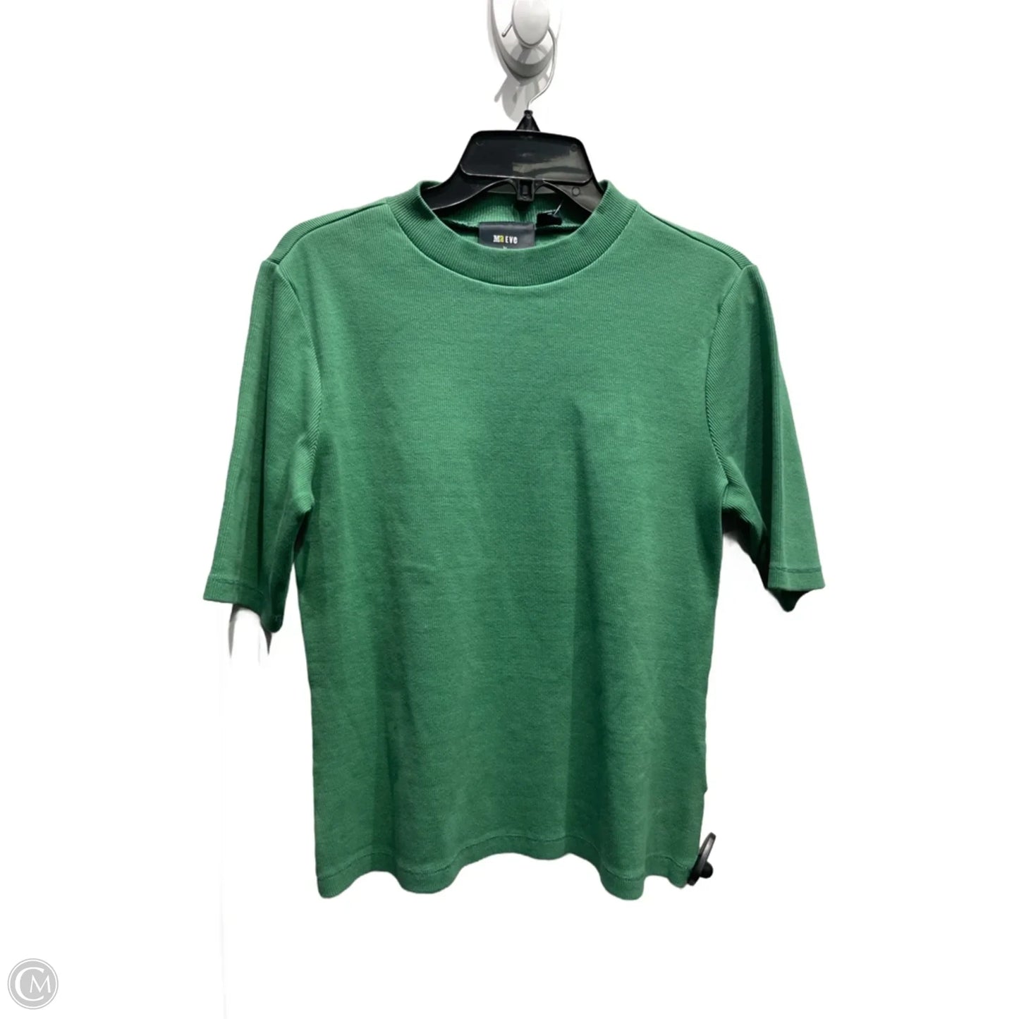 Top Short Sleeve By Maeve In Green, Size: L