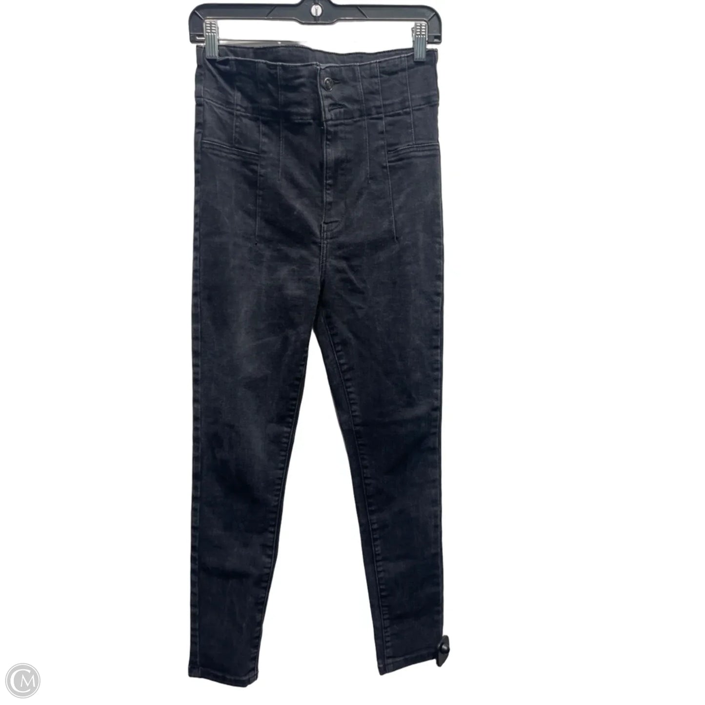Jeans Skinny By We The Free In Black Denim, Size: 8