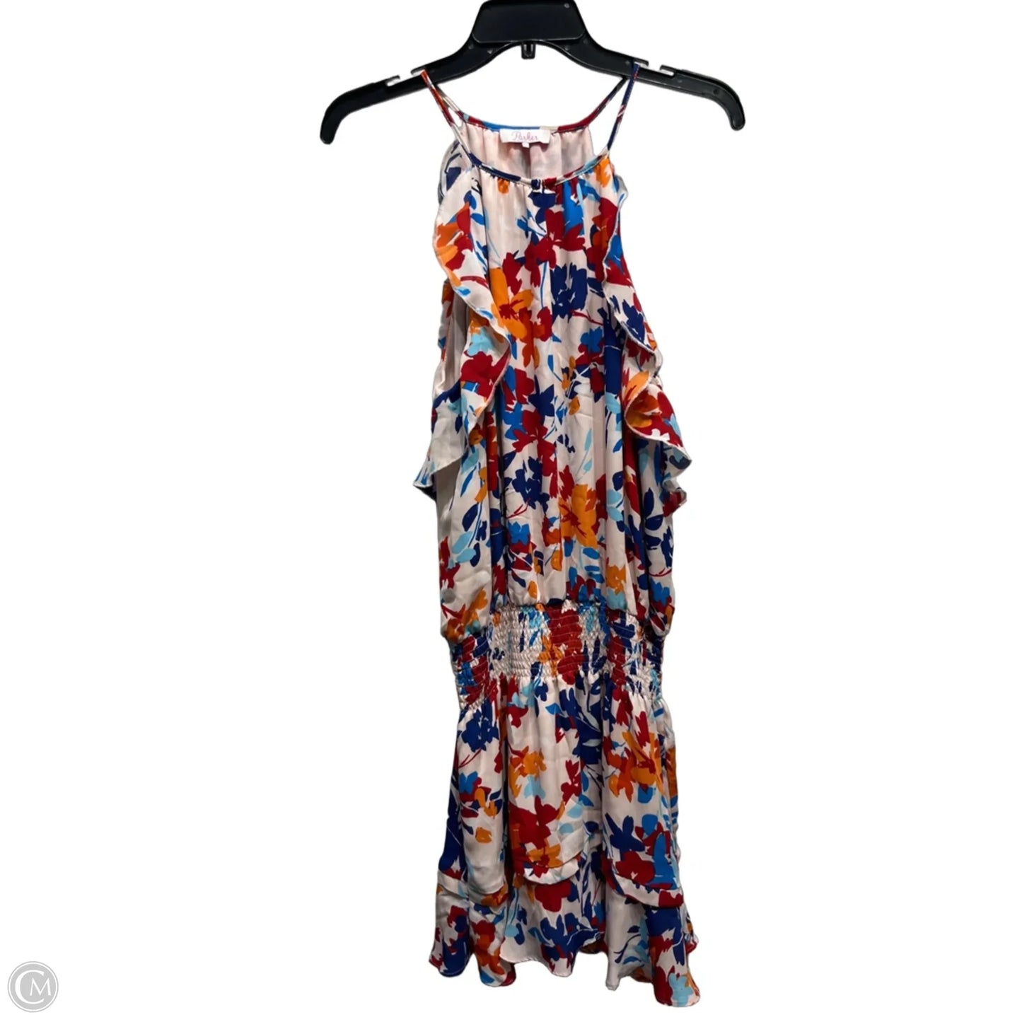 Dress Casual Short By Parker In Blue & Red, Size: L