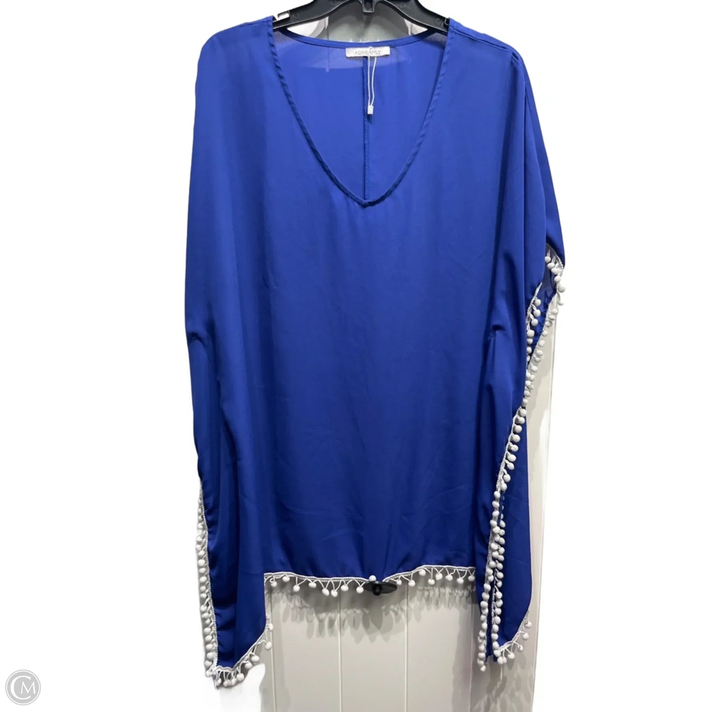Swimwear Cover-up By Clothes Mentor In Blue, Size: L