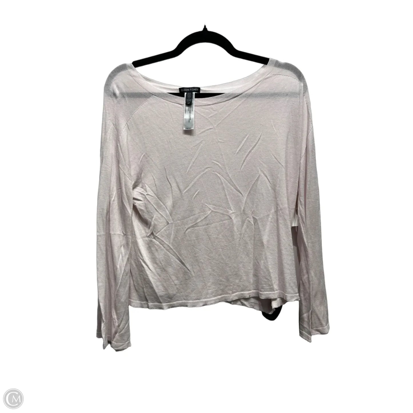 Top Long Sleeve By Eileen Fisher In Mauve, Size: S