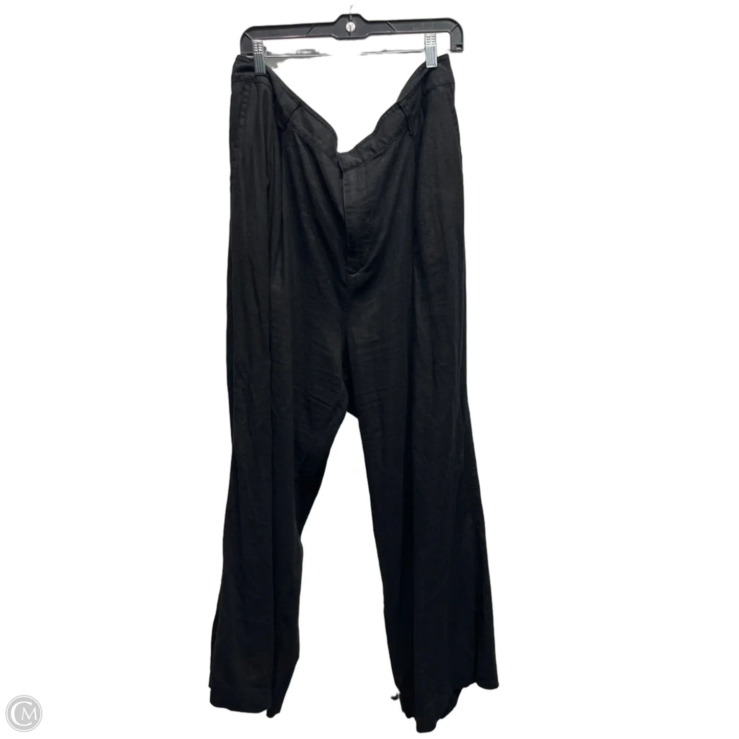Pants Linen By Gap In Black, Size: 20