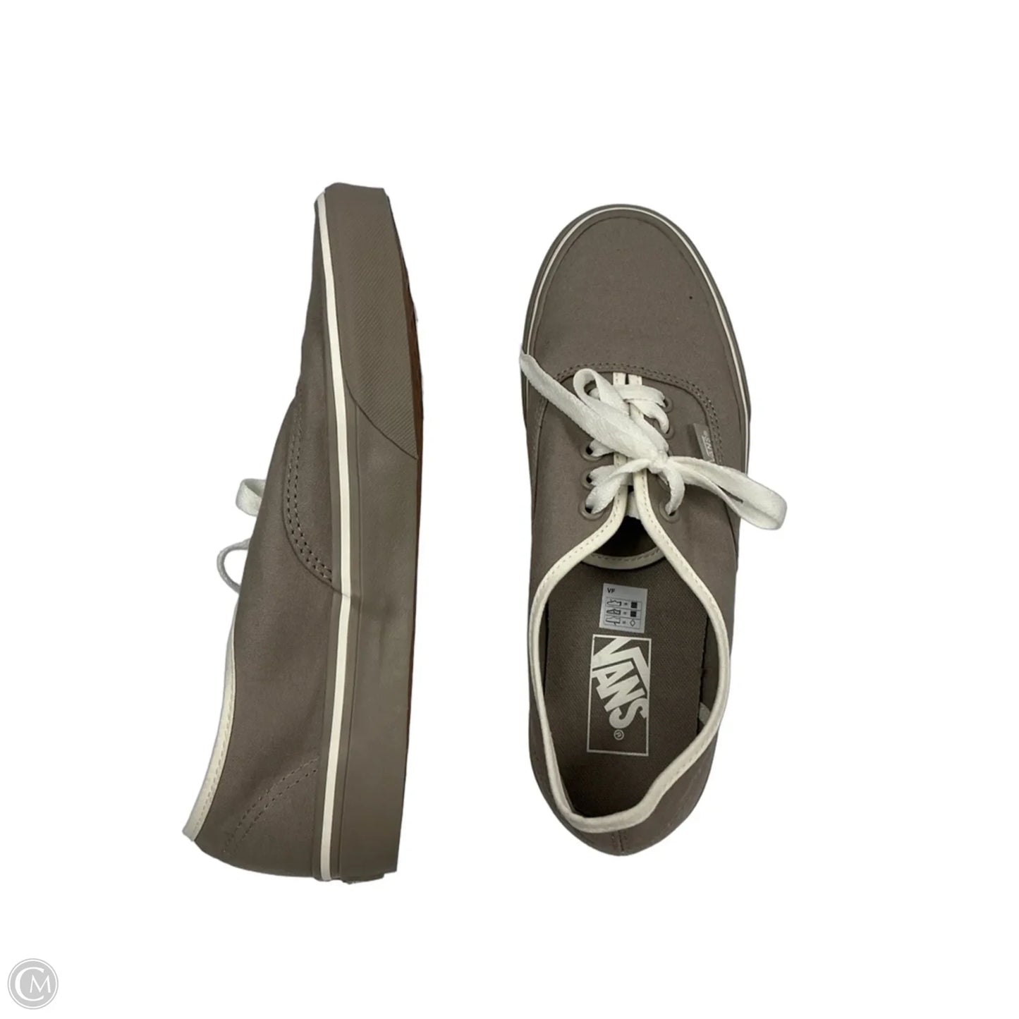Shoes Sneakers By Vans In Taupe, Size: 9