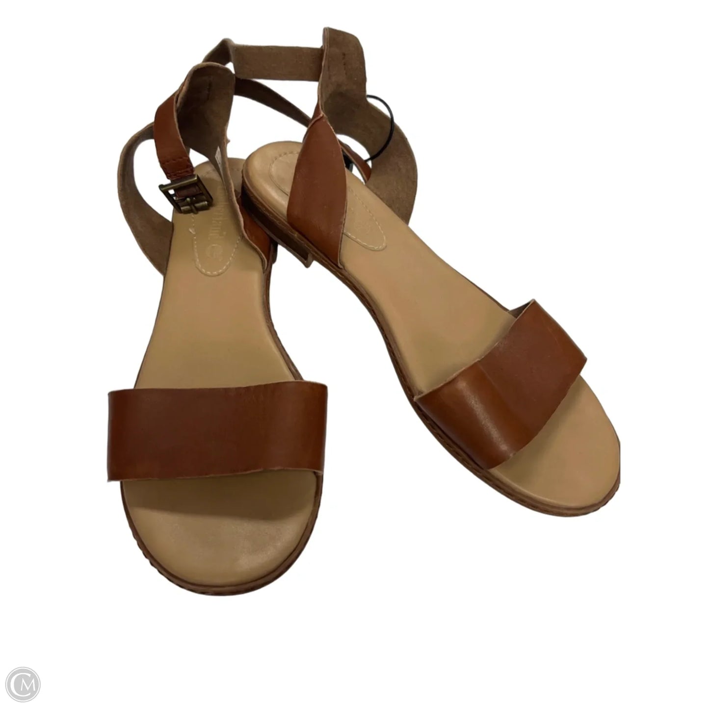 Sandals Flats By Timberland In Tan, Size: 7.5