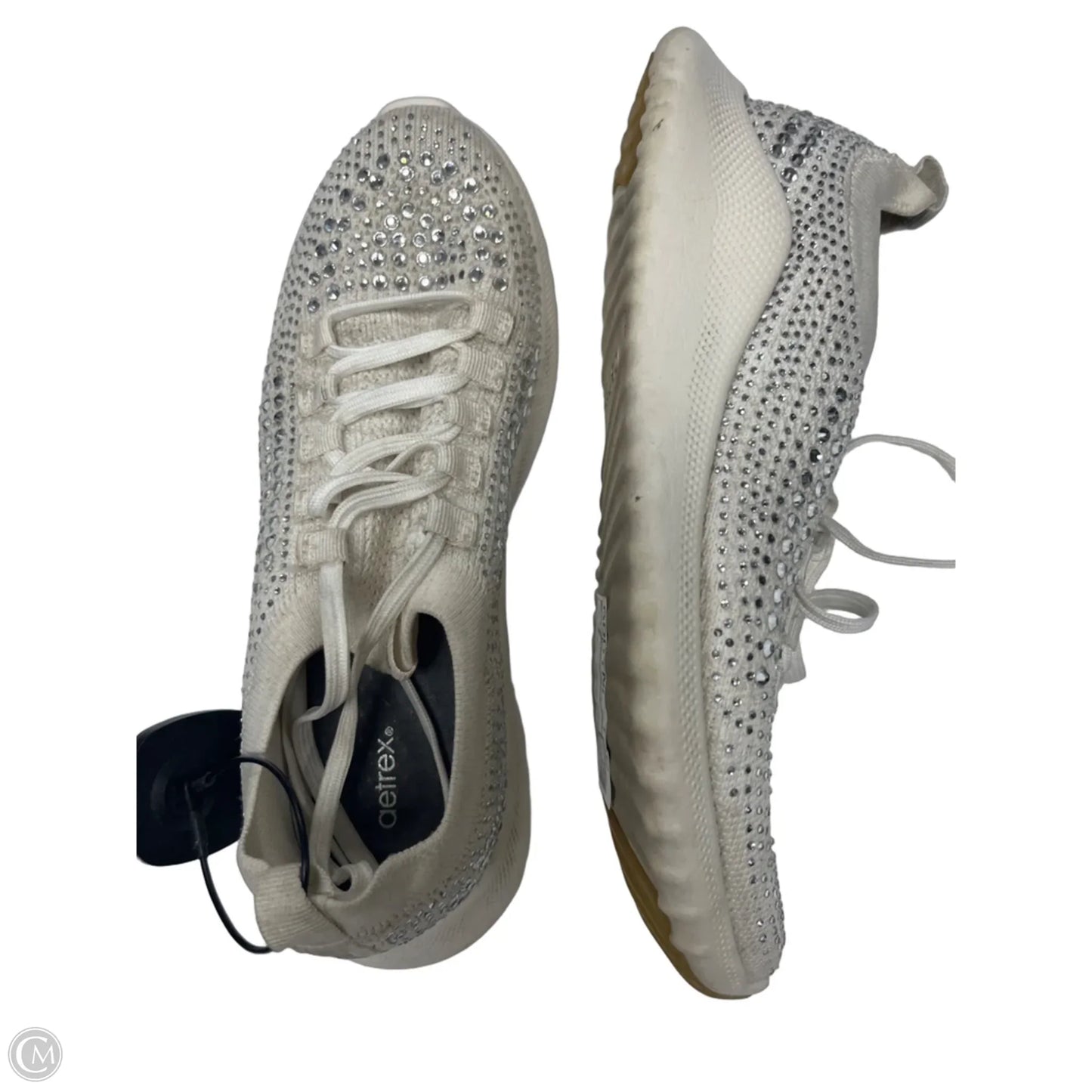 Shoes Sneakers By Aetrex In Cream, Size: 7.5