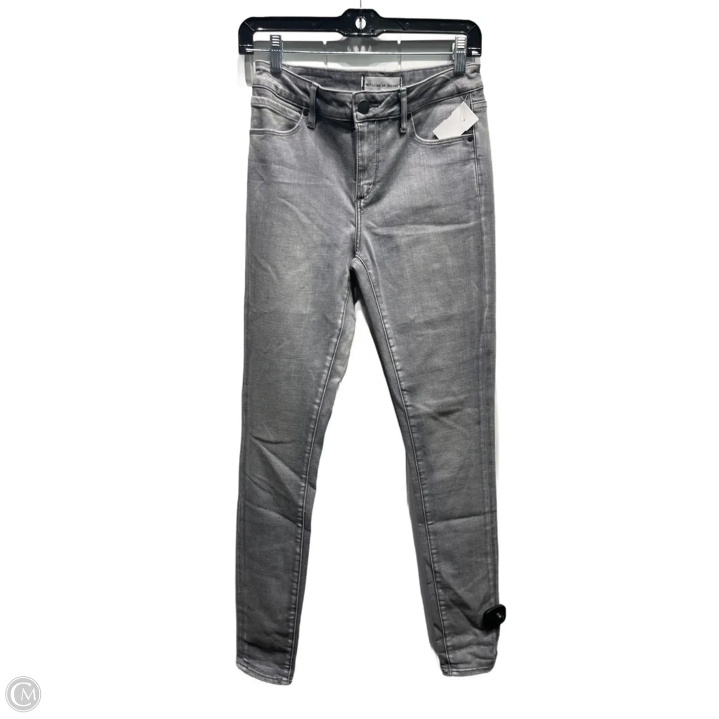 Jeans Skinny By Articles Of Society In Grey Denim, Size: 4