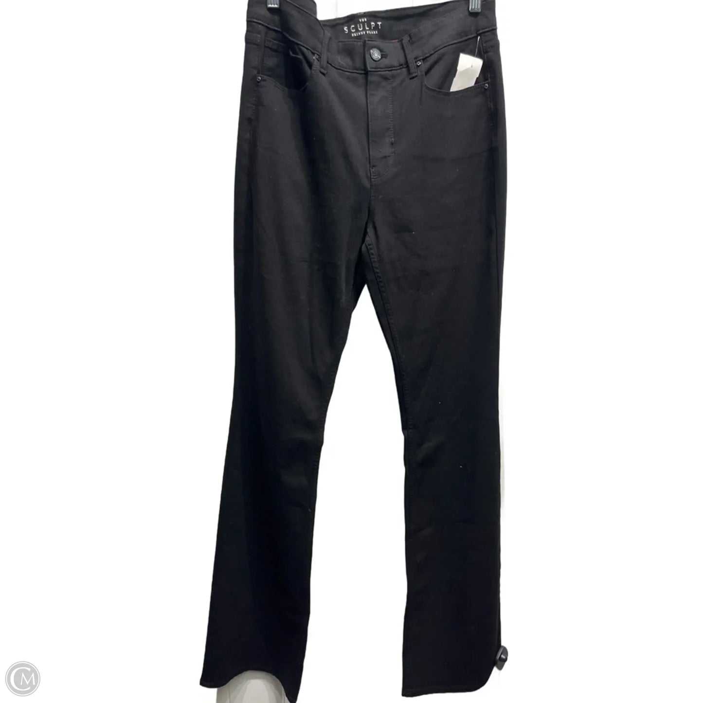 Pants Wide Leg By White House Black Market In Black Denim, Size: 8l