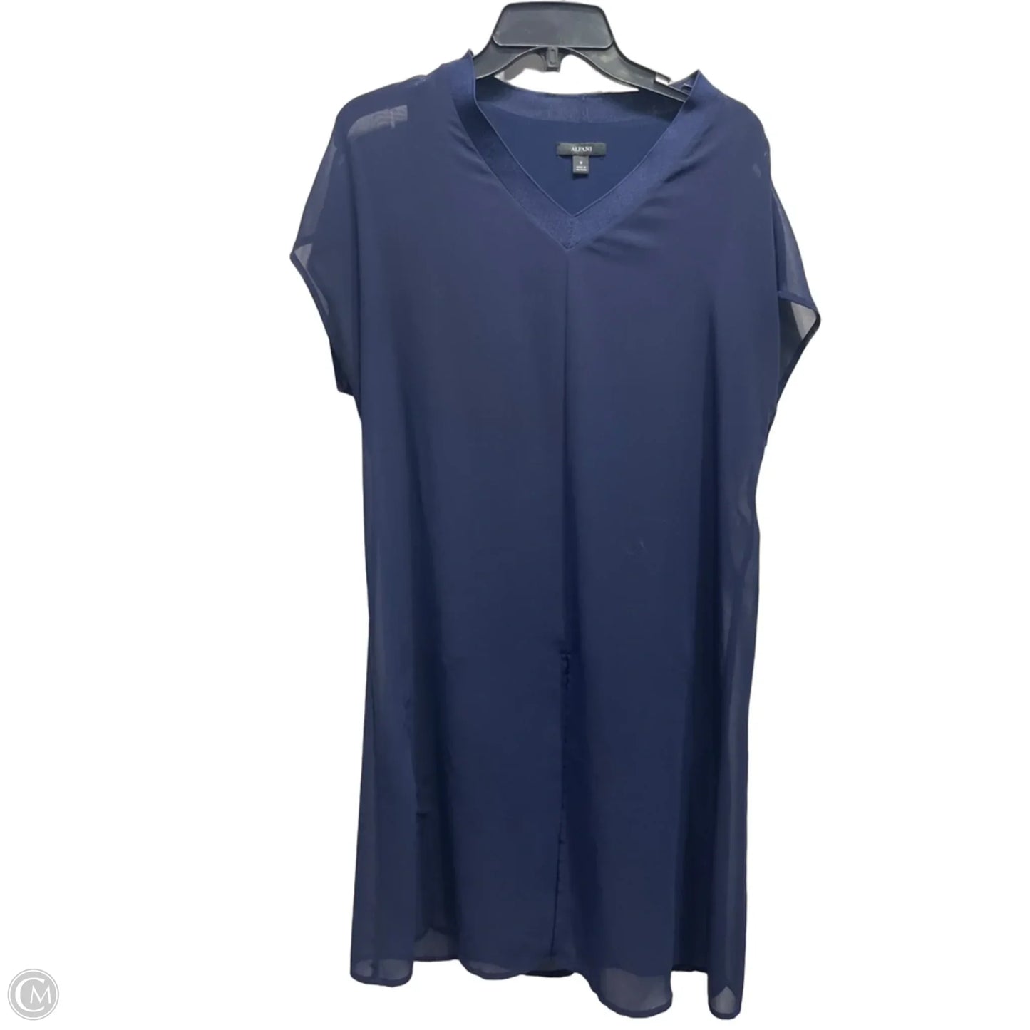 Dress Casual Short By Alfani In Navy, Size: M