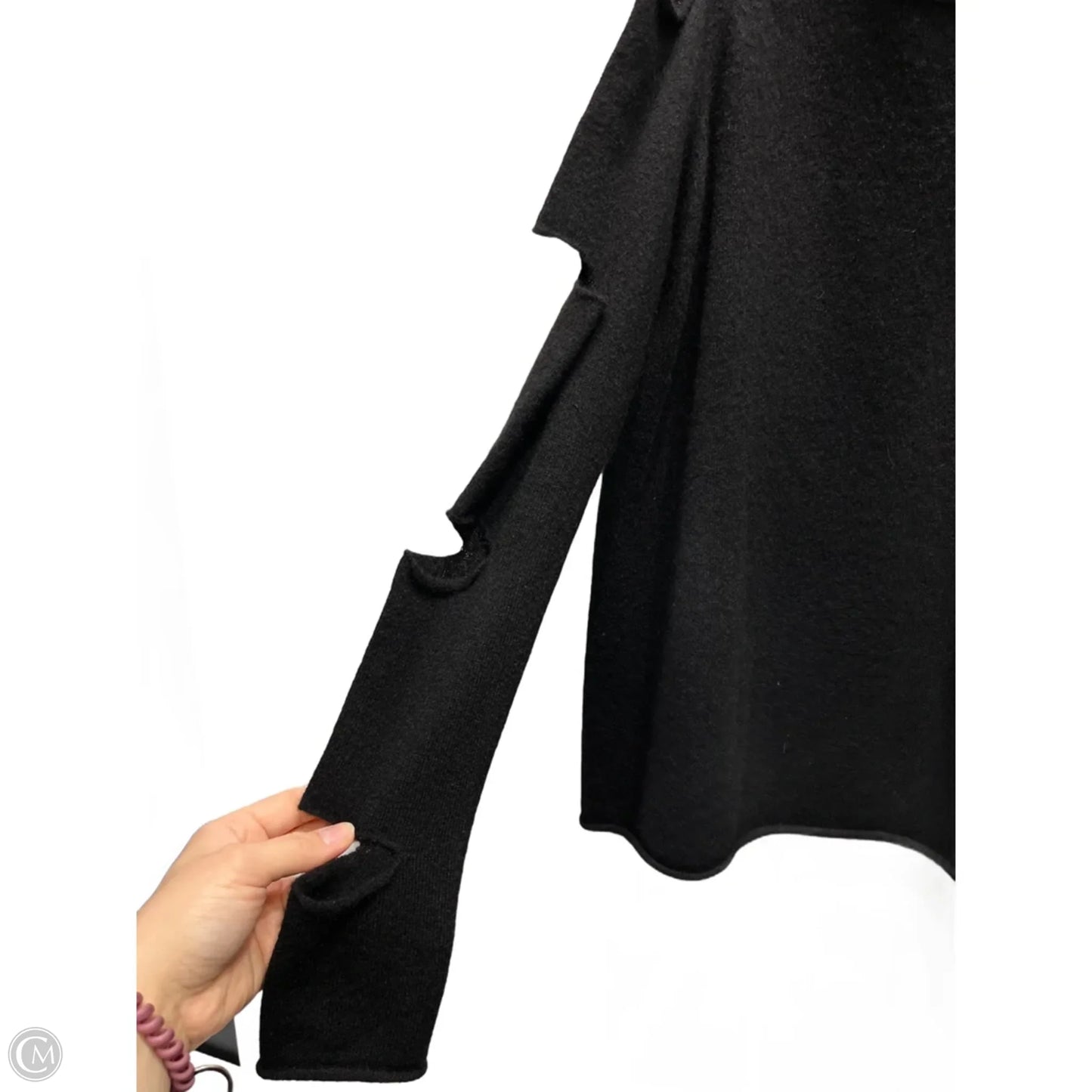 Sweater Cashmere By Aqua In Black, Size: Xs