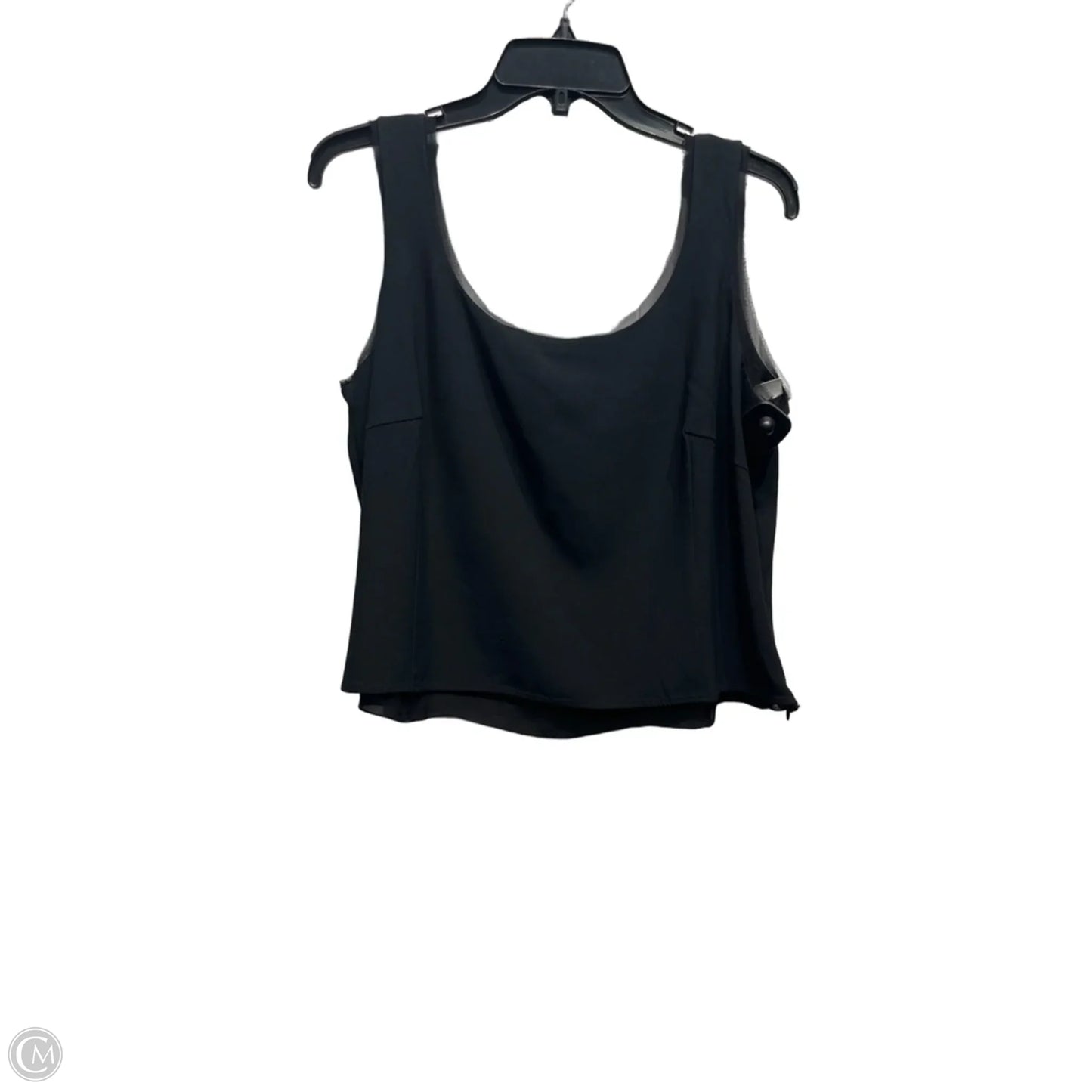 Top Sleeveless By Akris In Black, Size: Xl