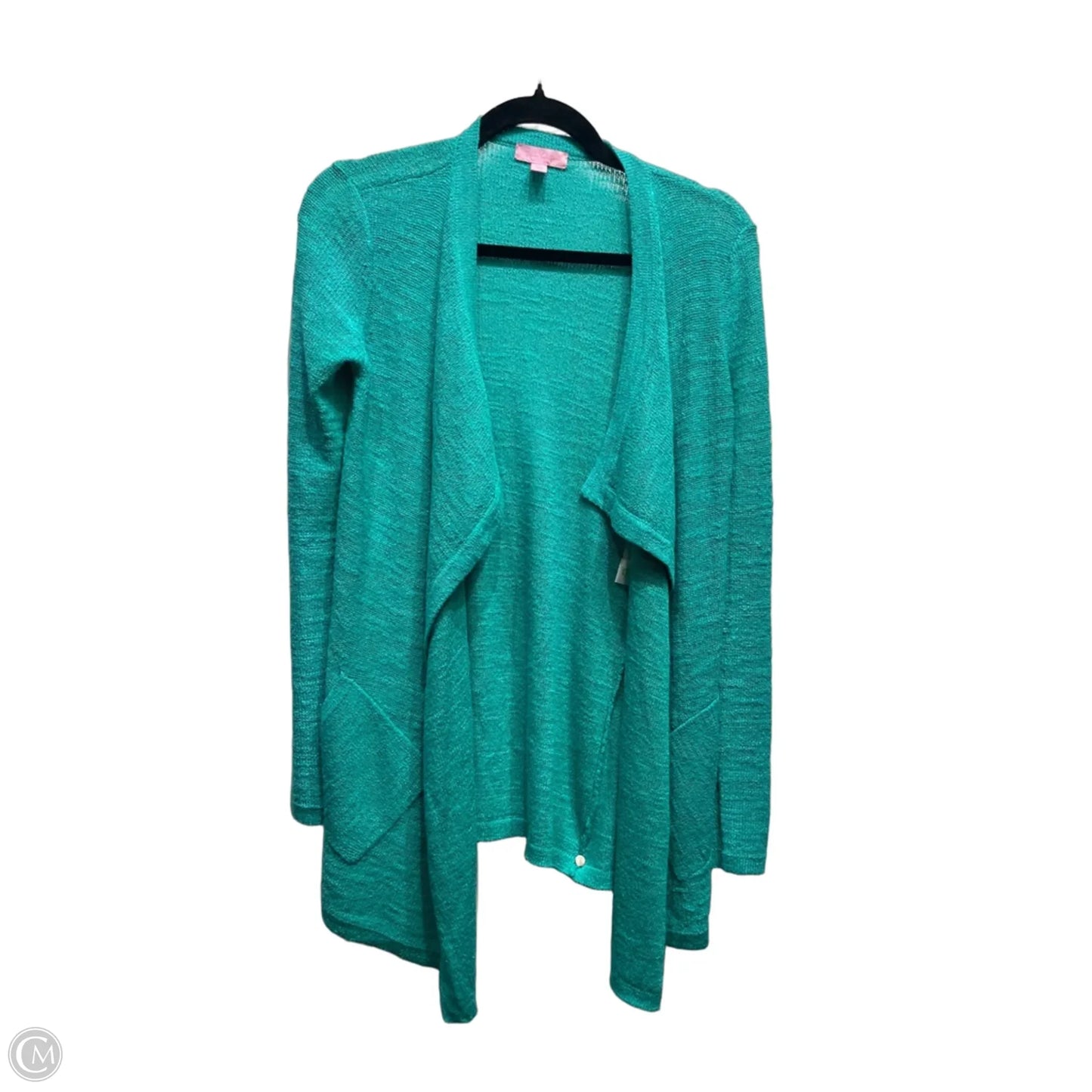 Sweater Cardigan Designer By Lilly Pulitzer In Green, Size: Xs