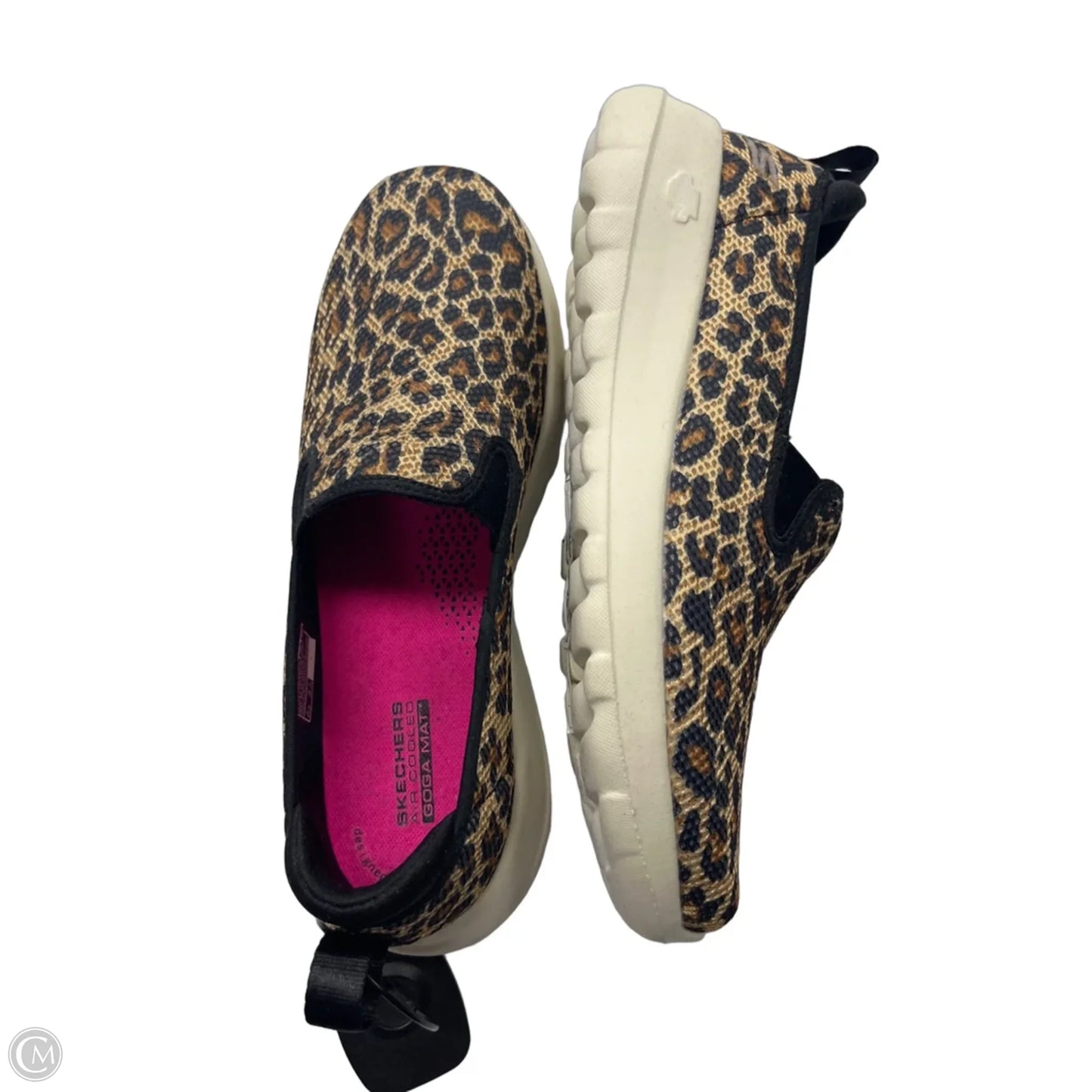 Shoes Flats By Skechers In Animal Print, Size: 7.5