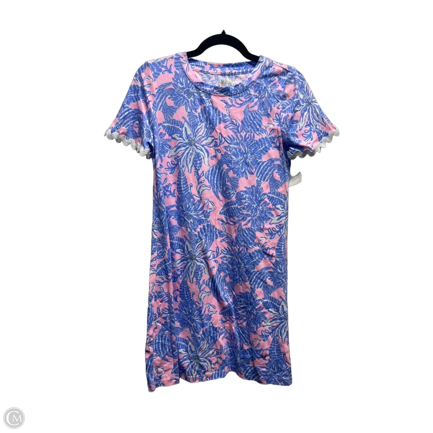 Dress Designer By Lilly Pulitzer In Blue & Pink, Size: Xs