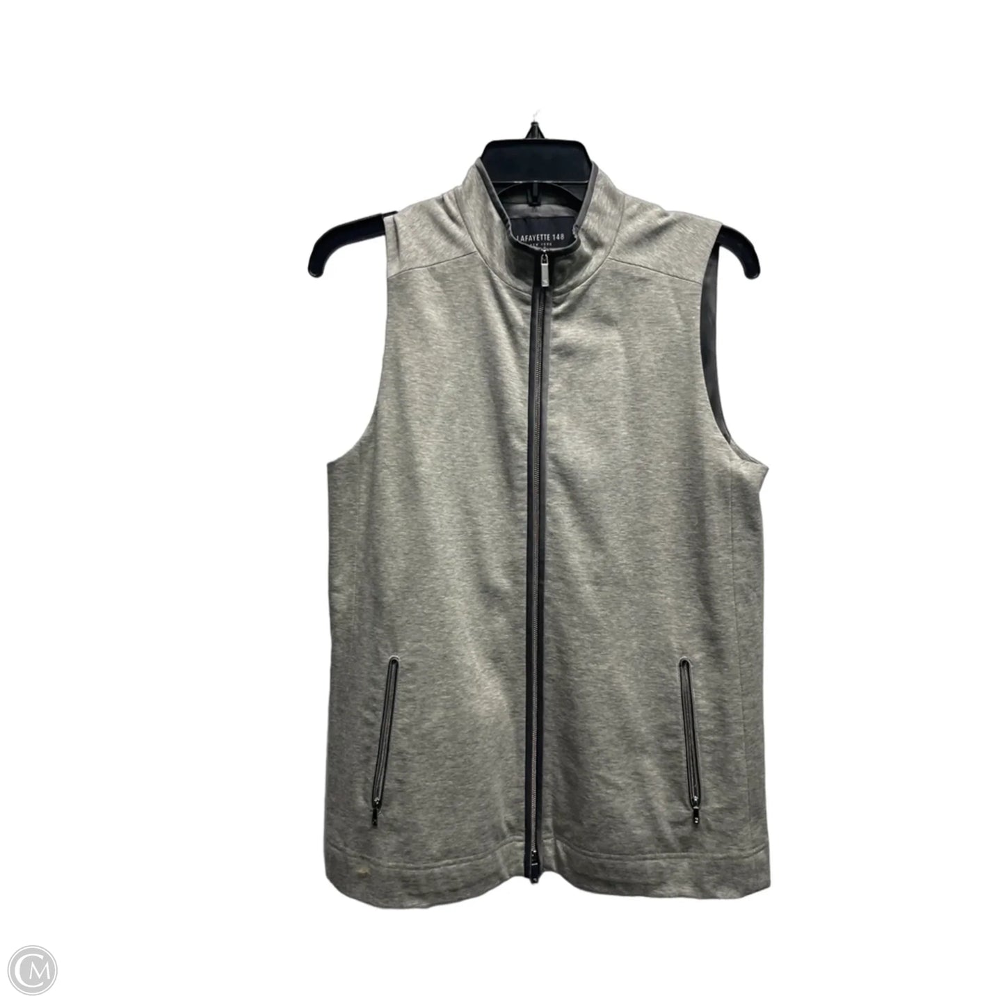 Vest Designer By Lafayette 148 In Grey, Size: S