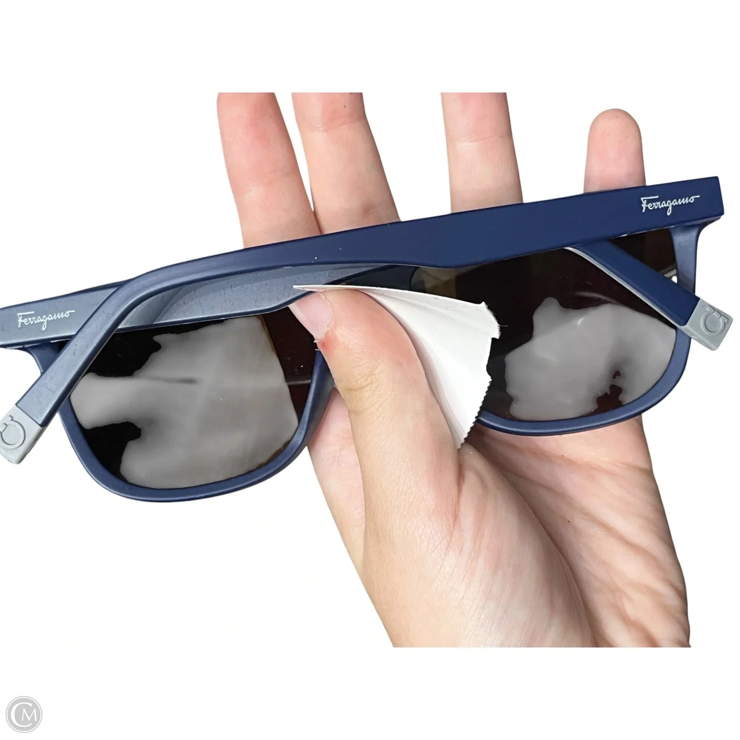 Sunglasses Luxury Designer By Ferragamo, Size: