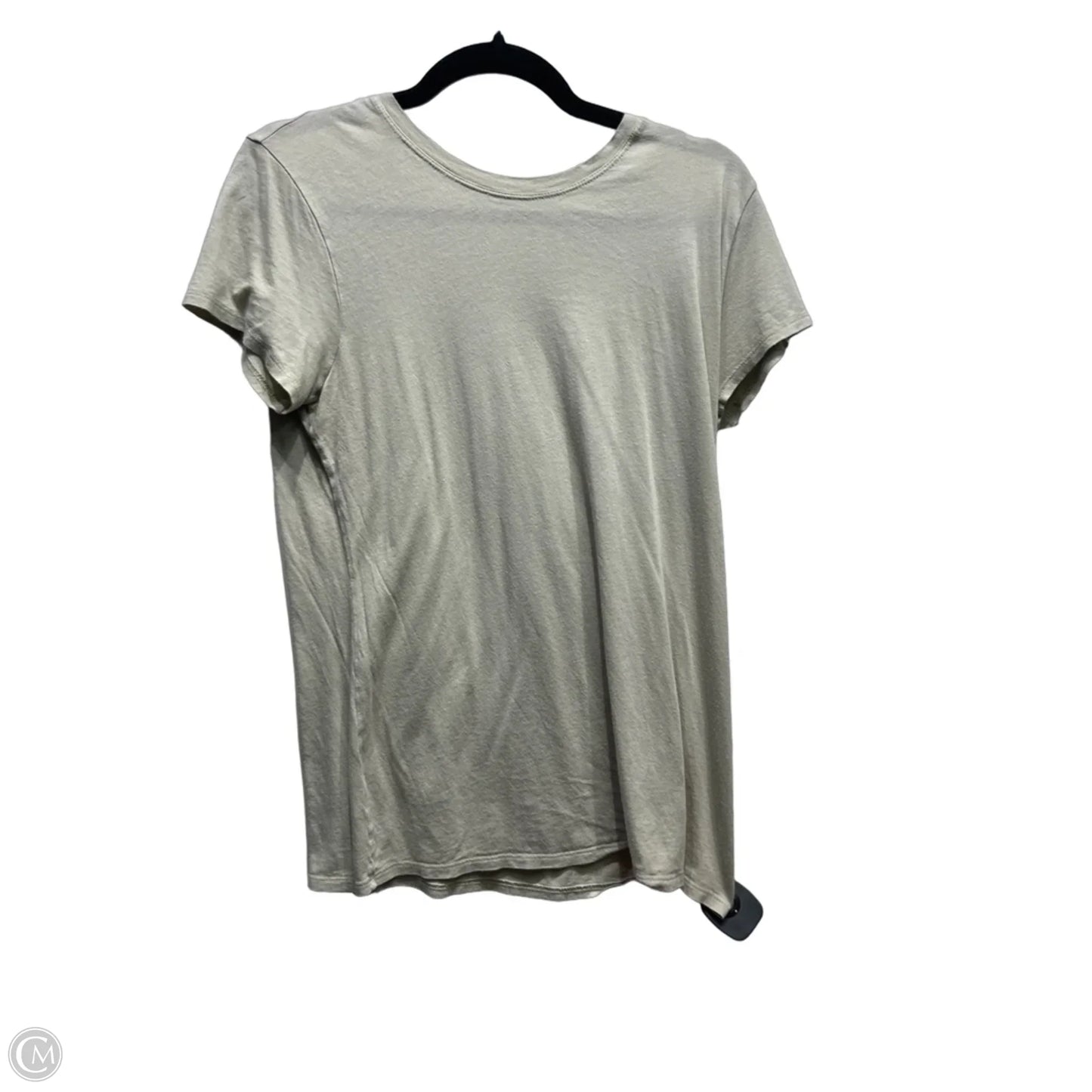 Top Short Sleeve Basic By Vince In Green, Size: L