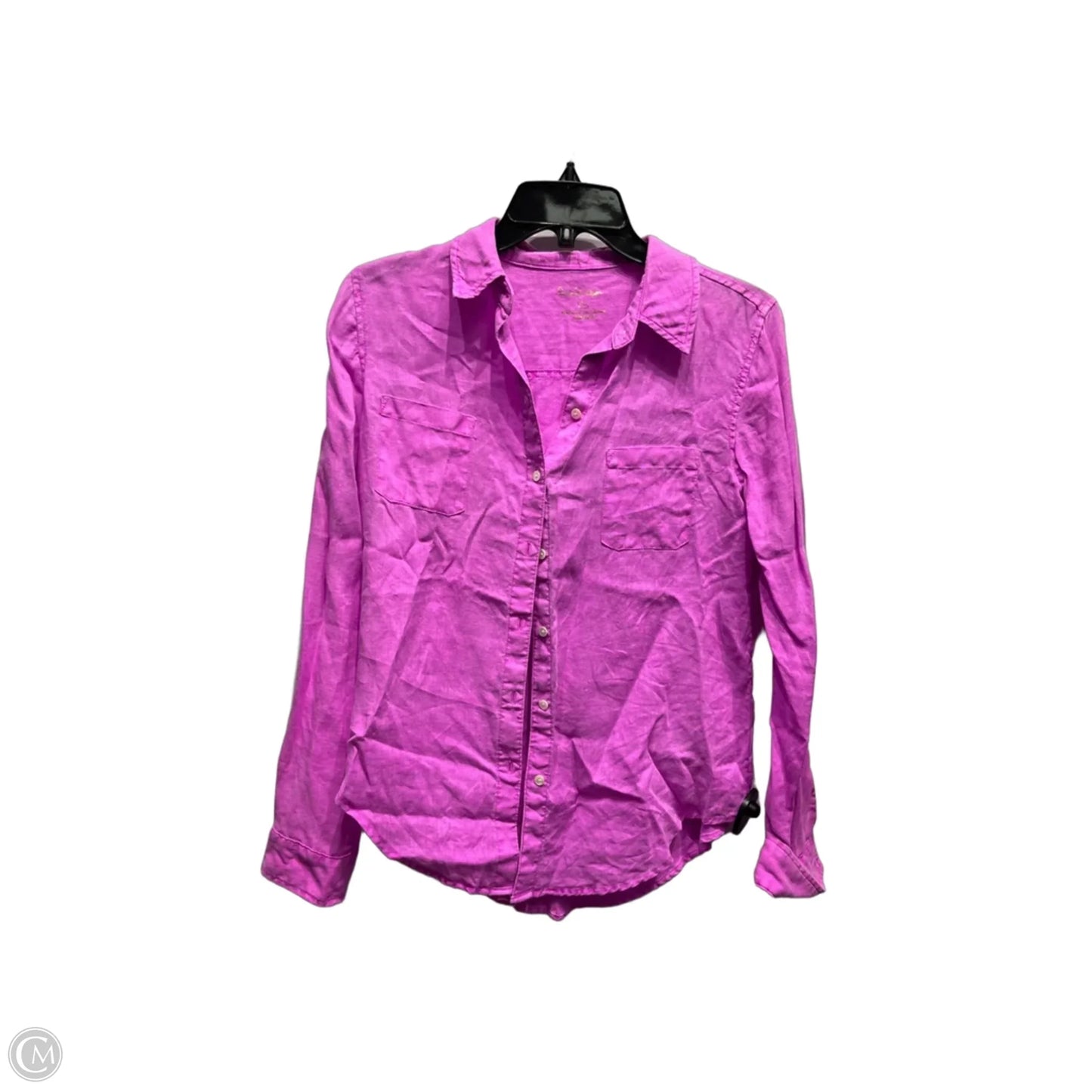 Top Long Sleeve Designer By Lilly Pulitzer In Pink, Size: Xs