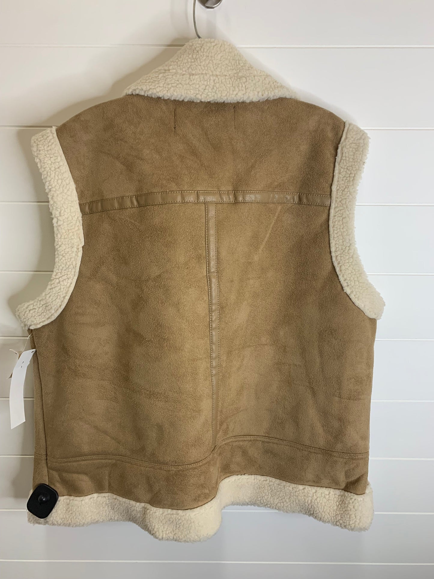 Vest Faux Fur & Sherpa By Vera Moda Size: Xl