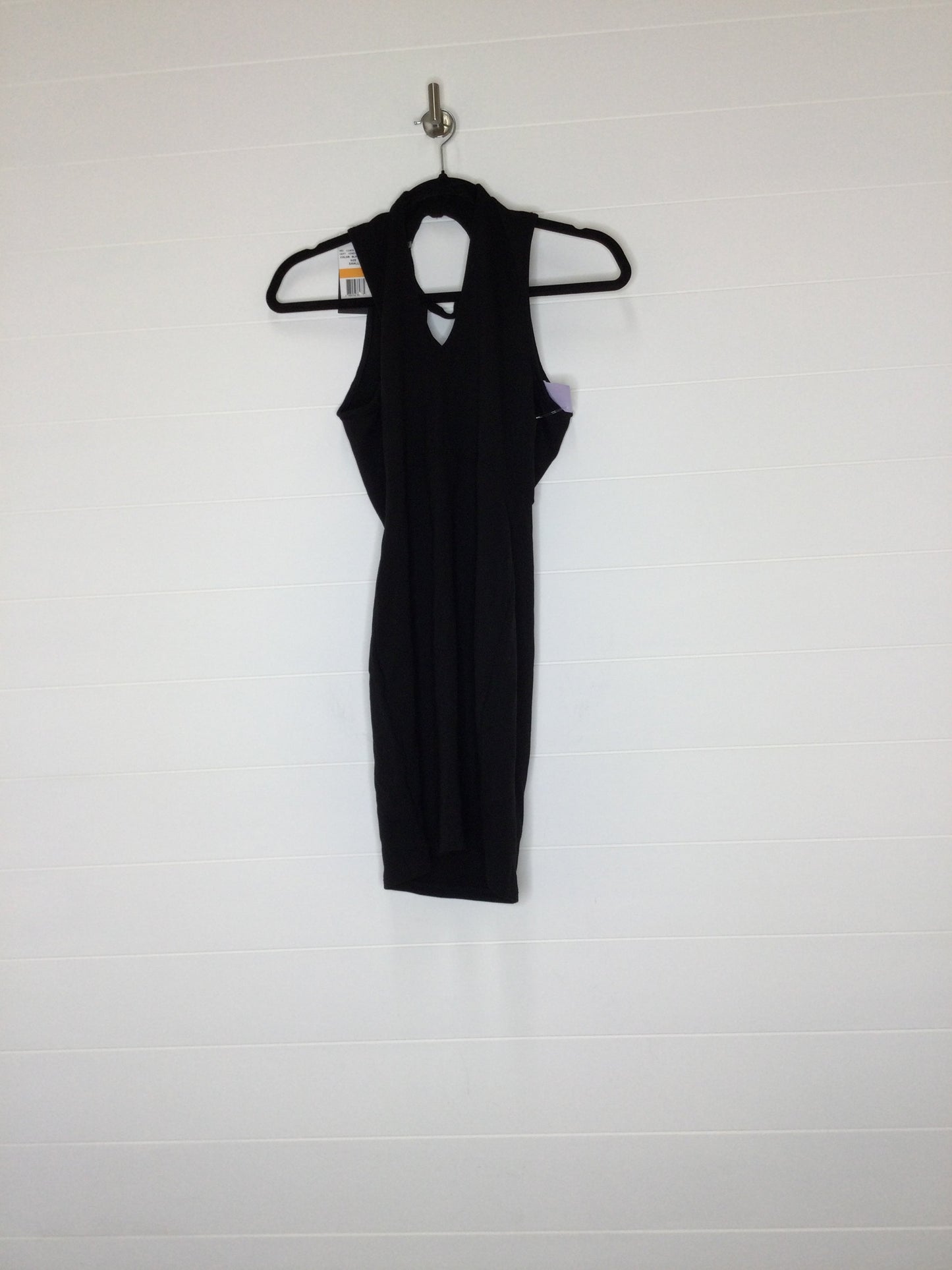 Black Dress Casual Midi Japna, Size L