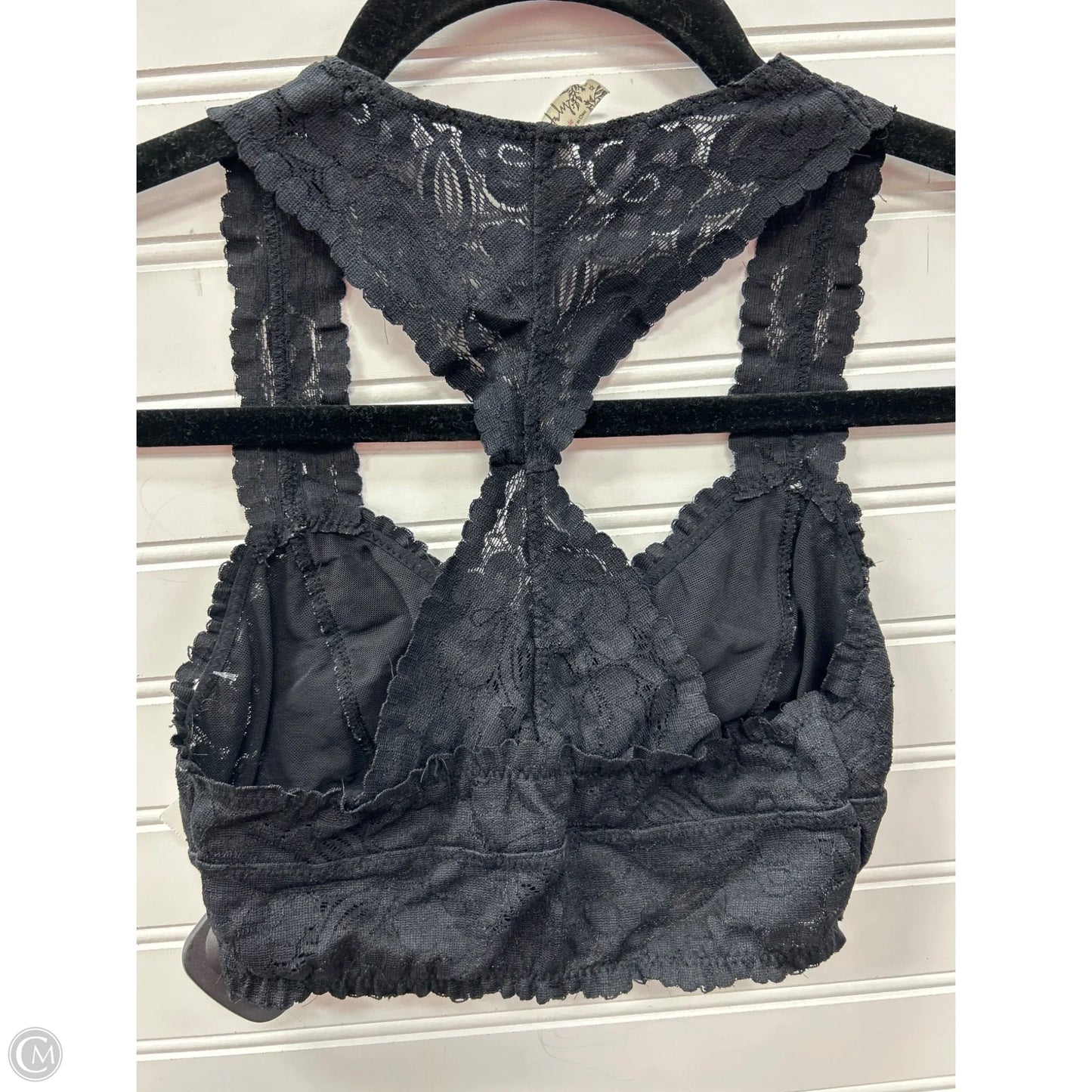 Bralette By Free People In Black, Size: Xs
