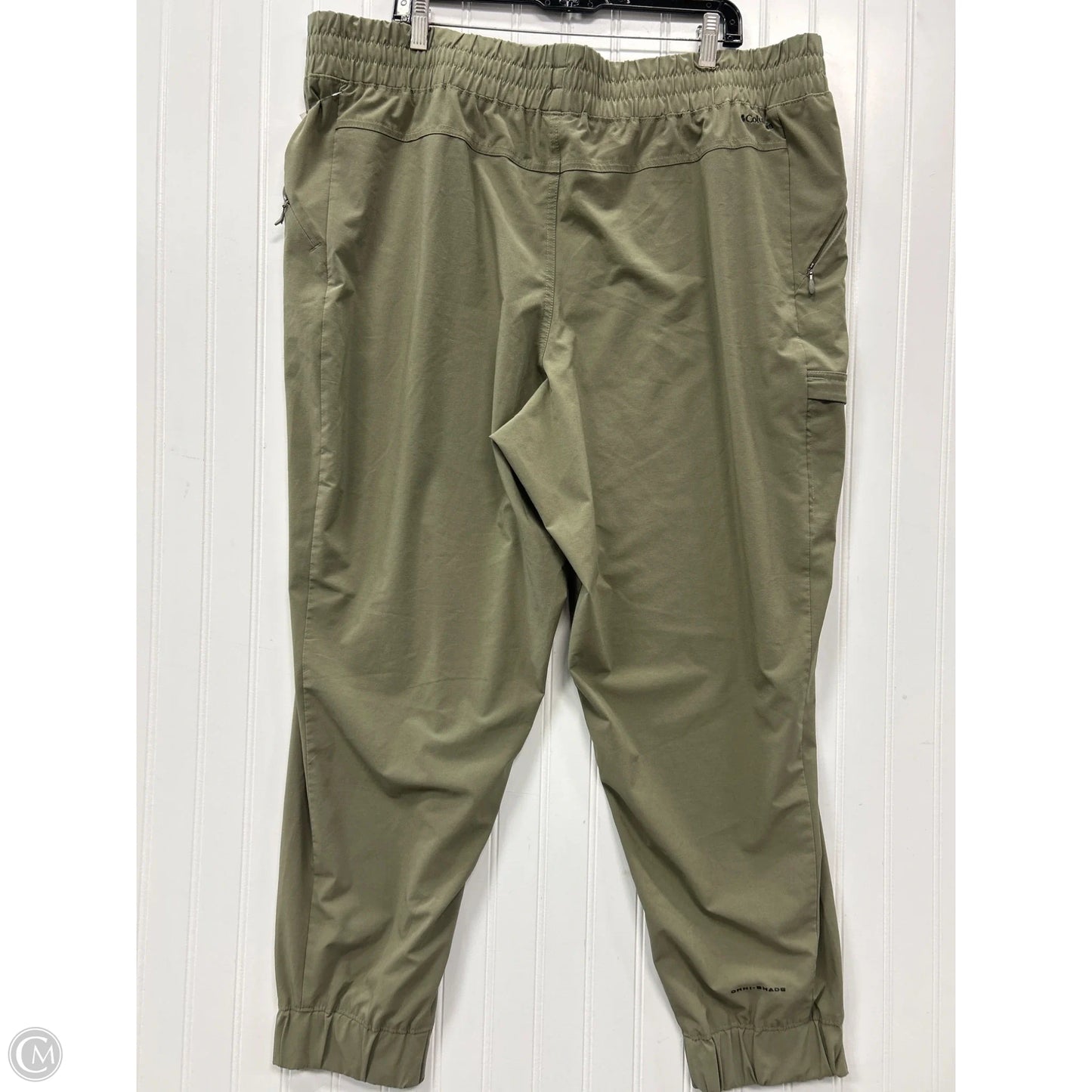 Athletic Pants By Columbia In Green, Size: 2x