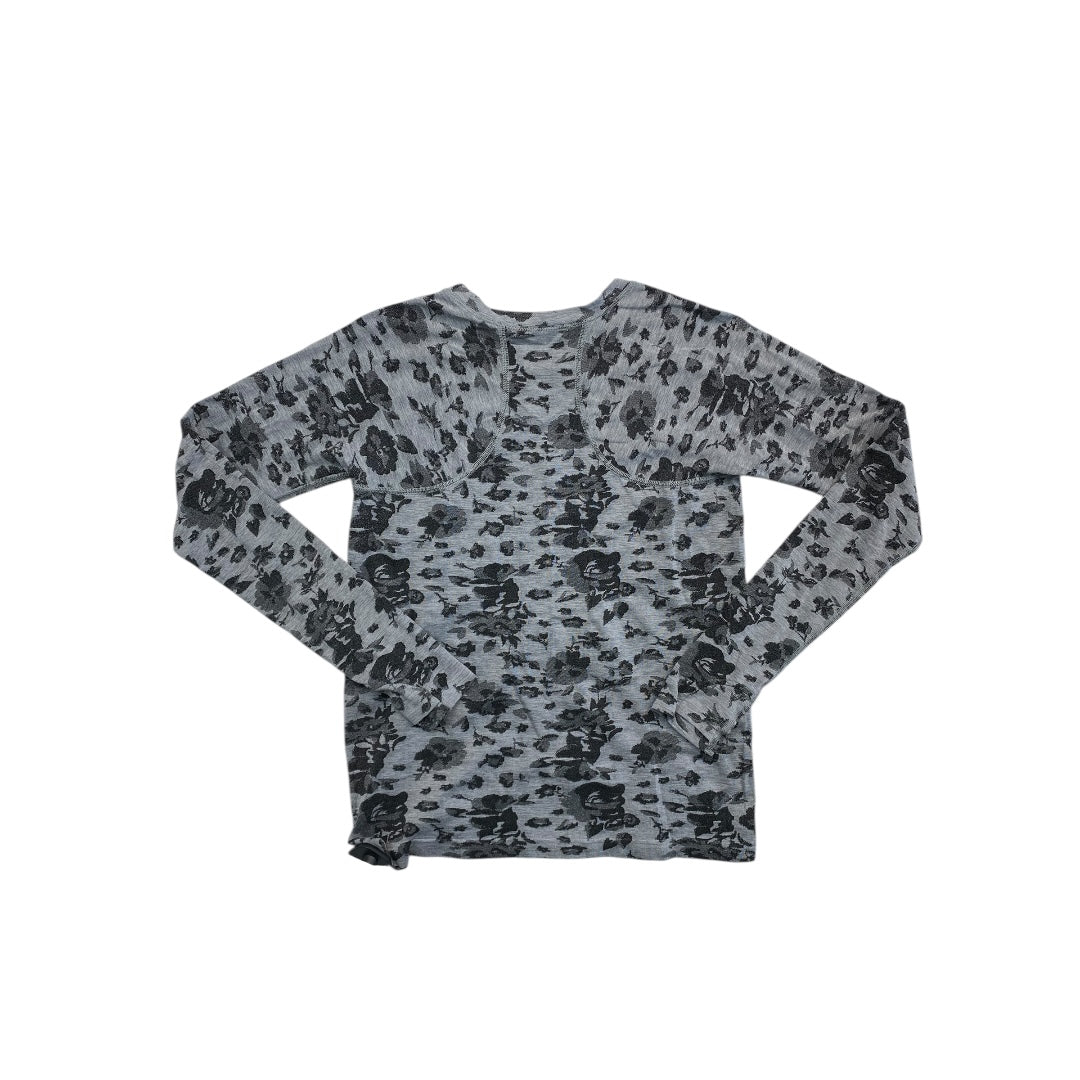 Athletic Top Ls Crewneck By Athleta In Multi, Size:M