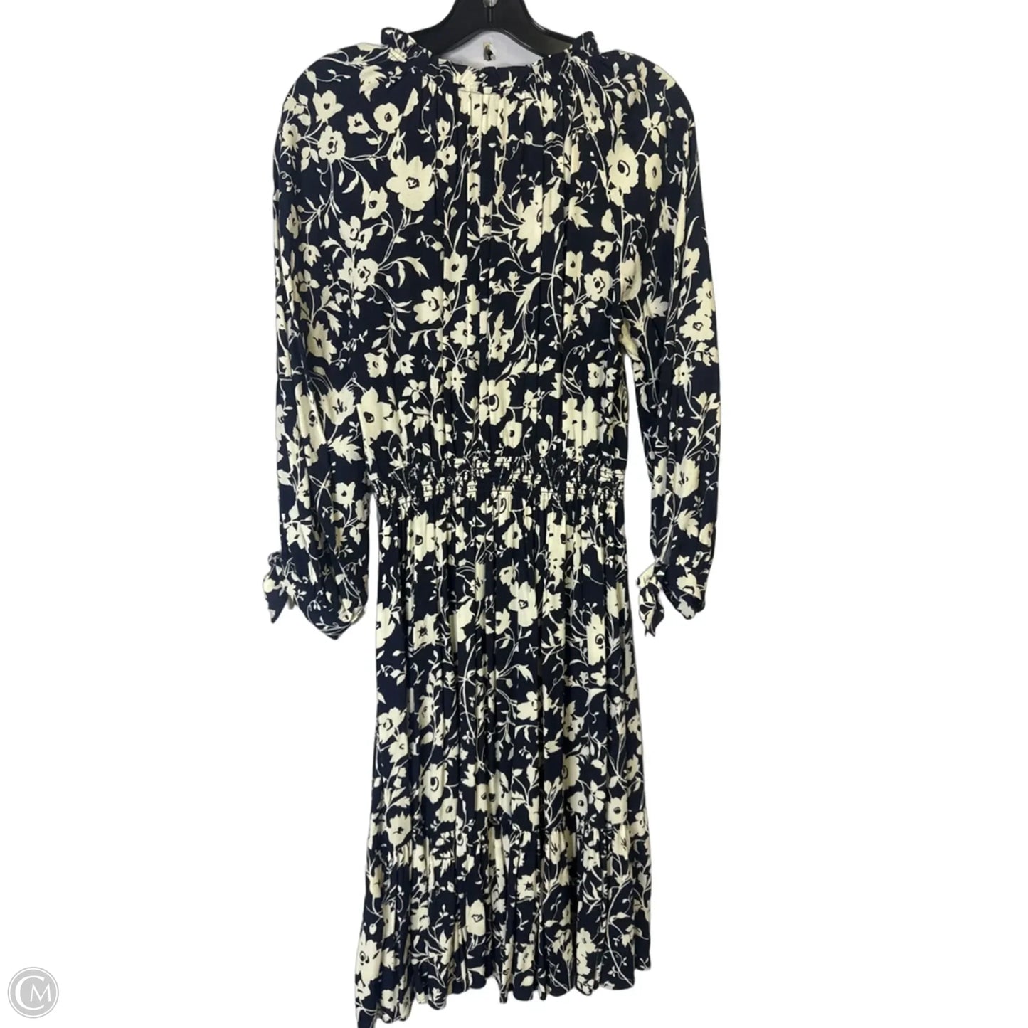 Dress Casual Midi By Talbots In Navy, Size: S