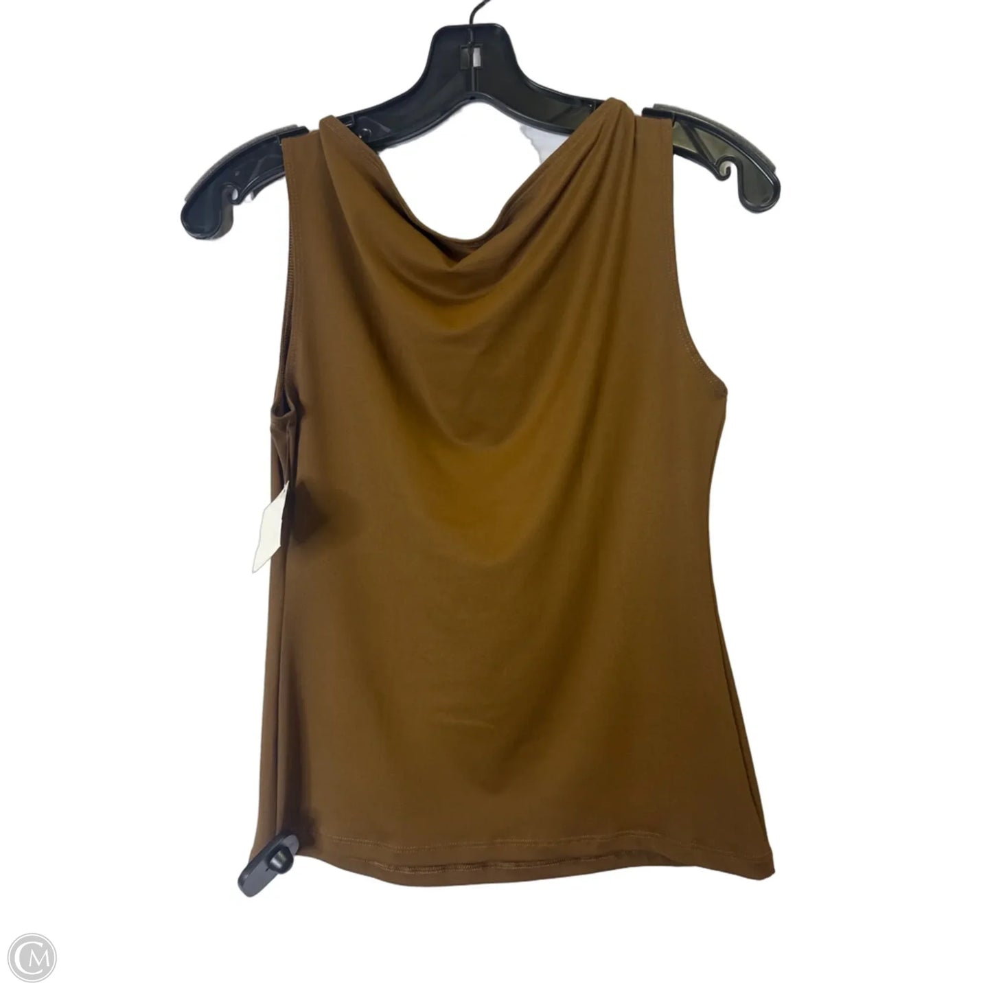 Top Sleeveless Basic By Trendy Queen In Brown, Size: S