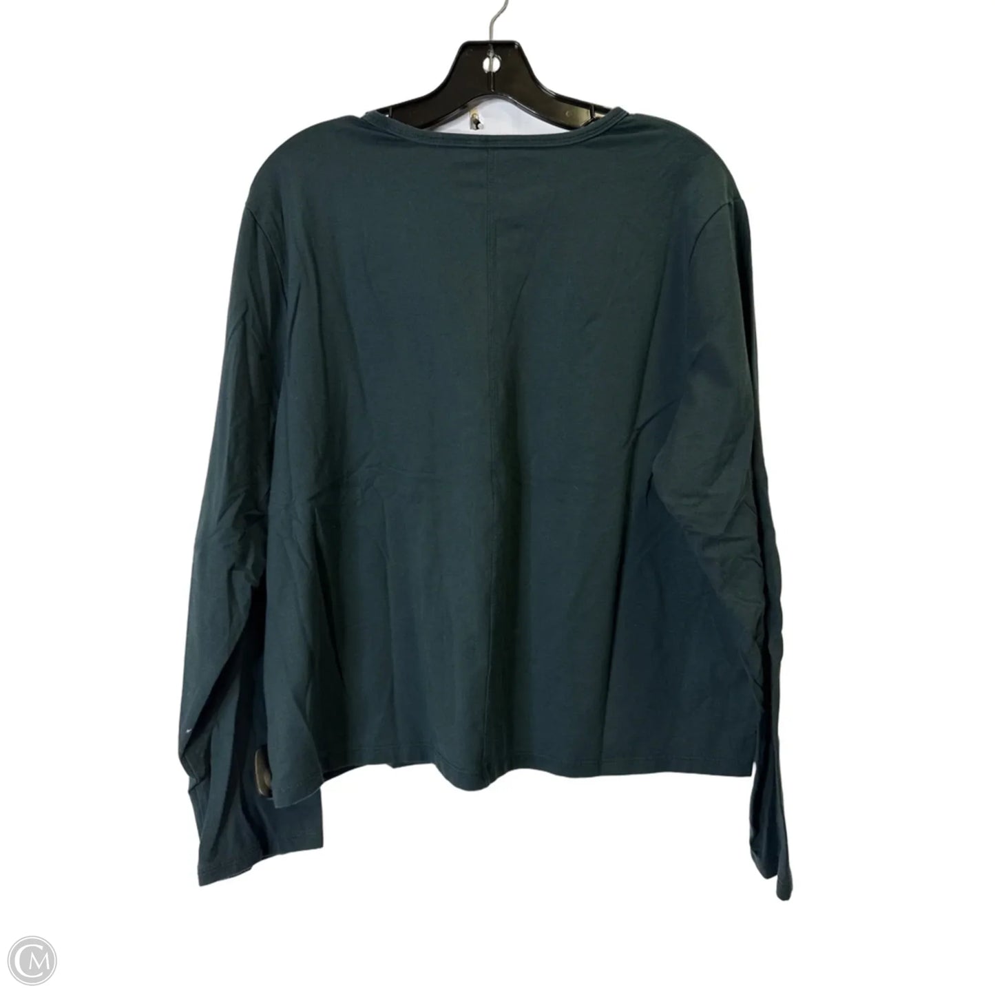 Athletic Top Long Sleeve Crewneck By Athleta In Green, Size: Xl