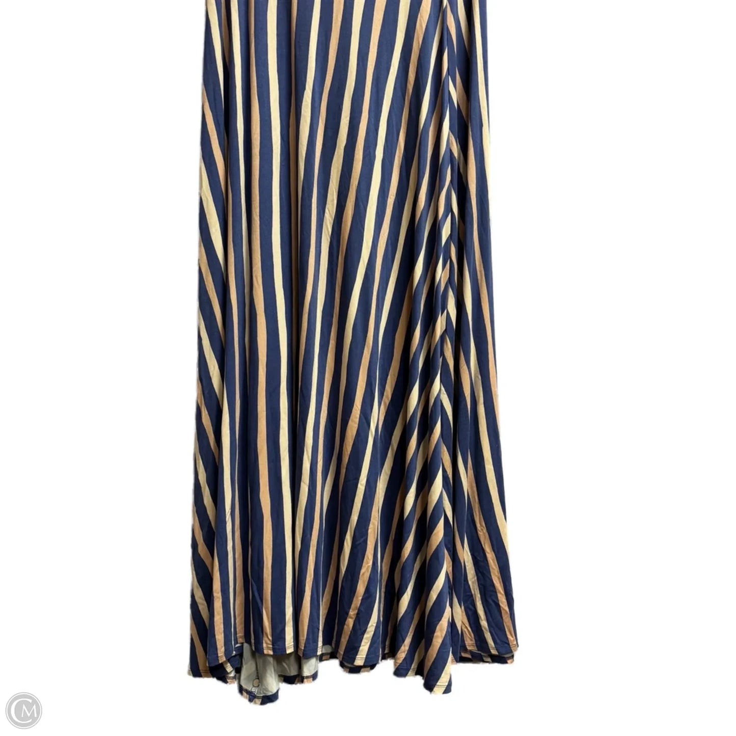 Dress Maxi By Agnes & Dora In Blue, Size: L