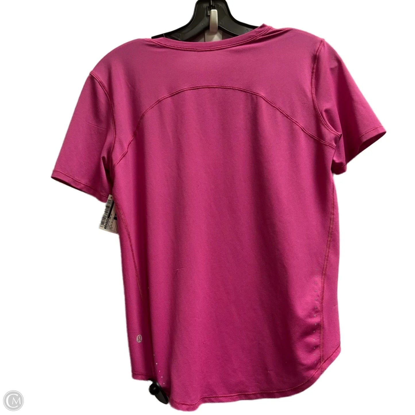 Athletic Top Short Sleeve By Lululemon In Pink